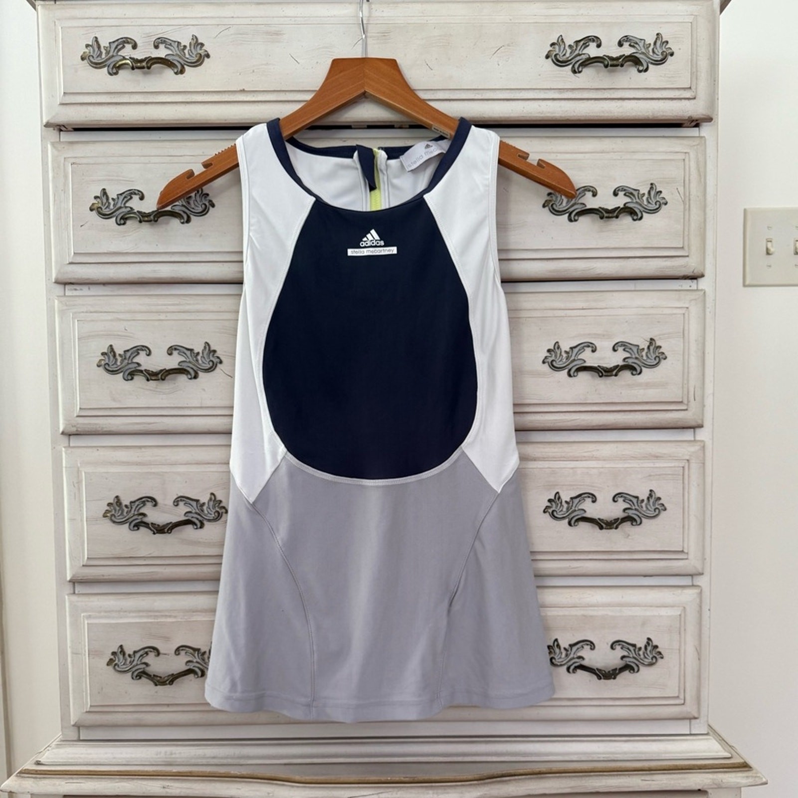Adidas by Stella McCartney Navy and Gray Women’s Top