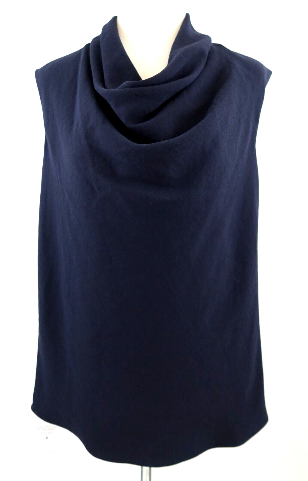 NEW! M.M. Lafleur Sloane 1.0 Top Sable Crepe Navy Blue Size SMALL $145.00