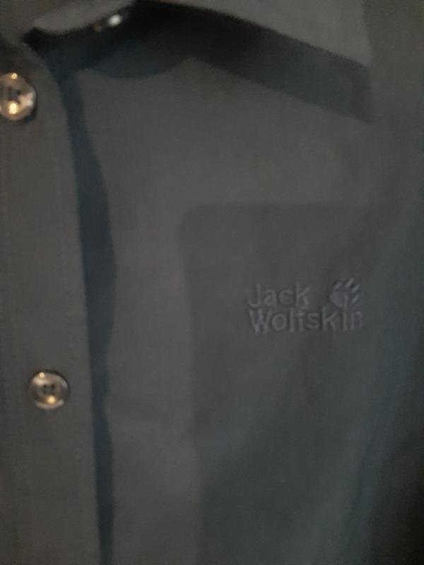 Women Jack Wolfskin shirt navy polyester 40/L/