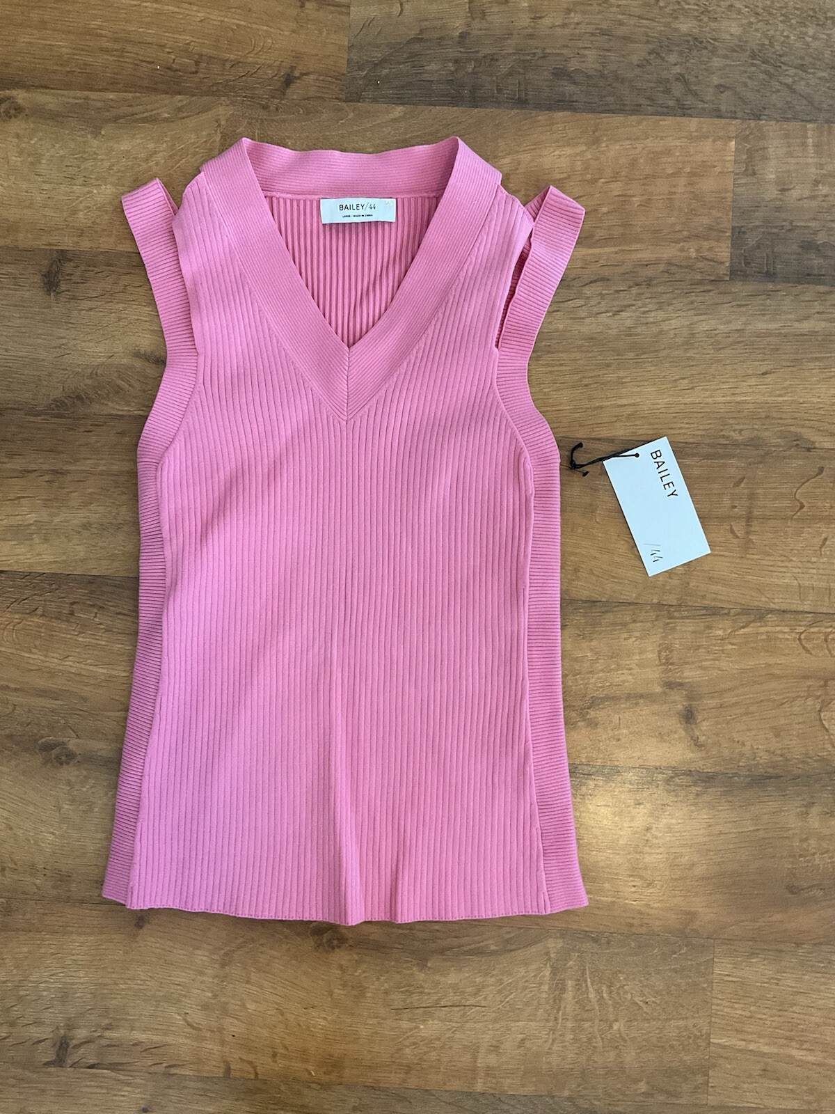 Women’s Size Large Bailey/44 Pink Tank With Tags