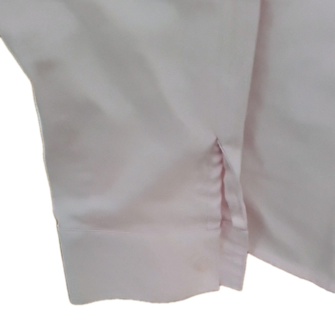 Jones Wear Quick Care Womens Button Up Blouse Shirt Pink Size 8 Zoom EUC