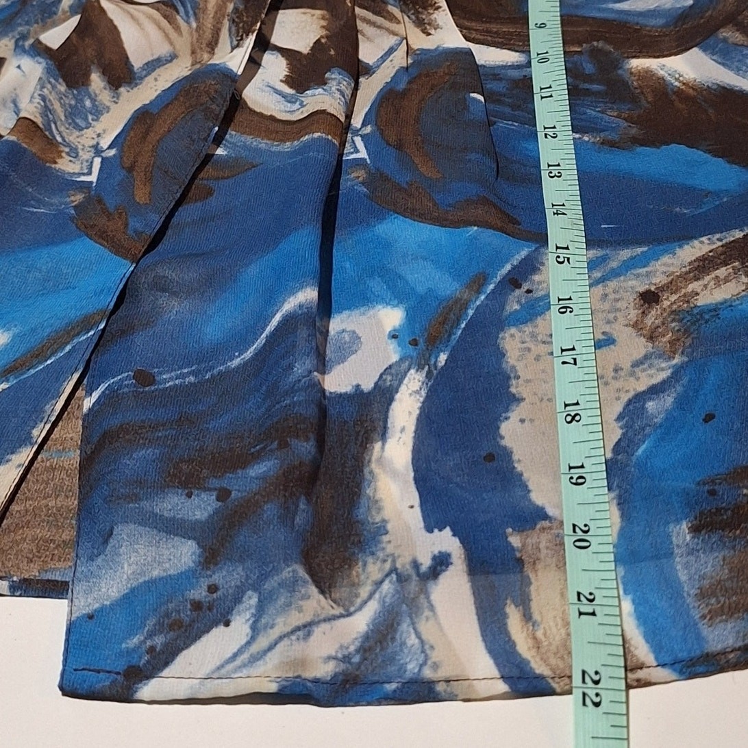 Sere Nade New York Shirt Women’s Large Abstract Lightweight Office Professional