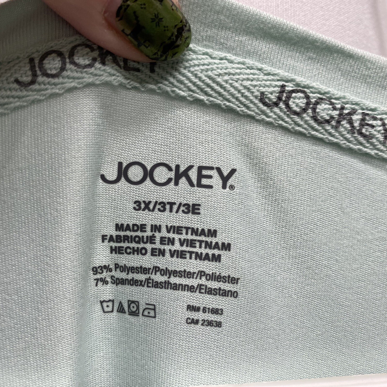 Jockey Shirt womens 3x head in the clouds short sleeve blue Tee Nwt