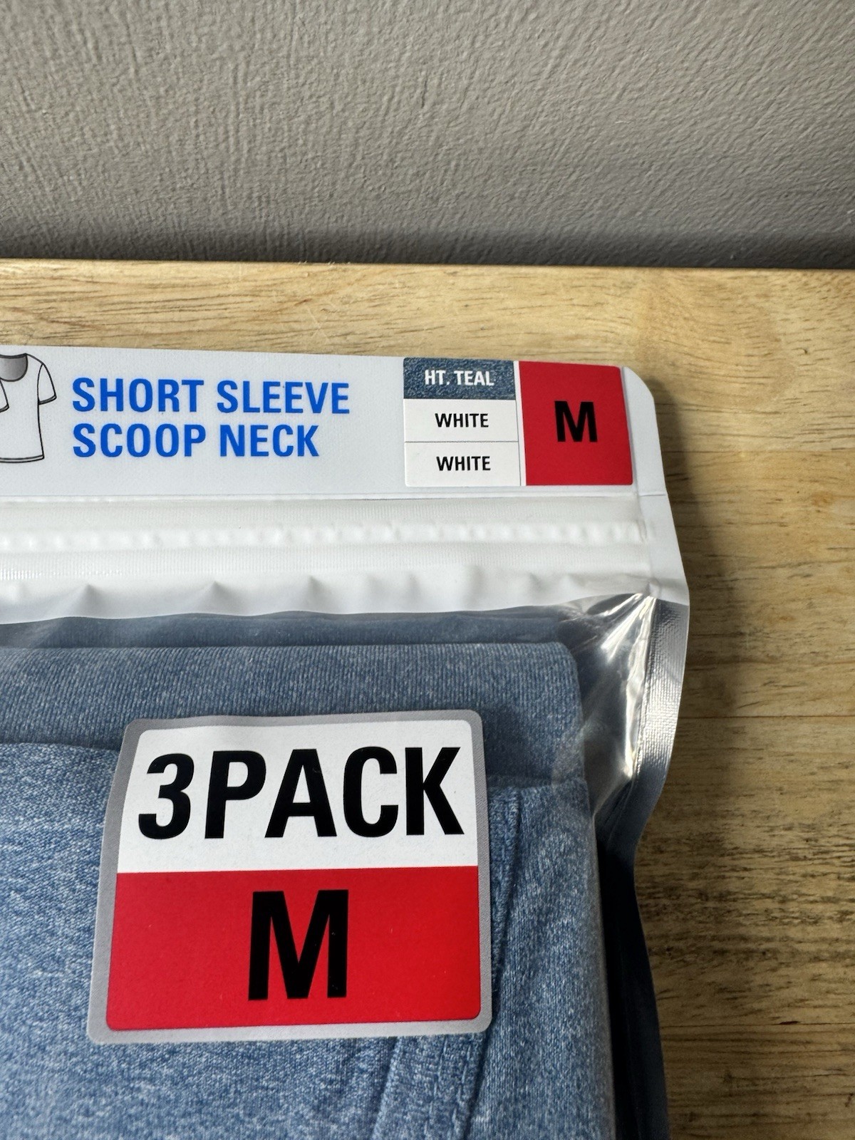 32 Degrees Women’s Cool Tee 3 Pack(Ht Teal/White/White, M)NWT