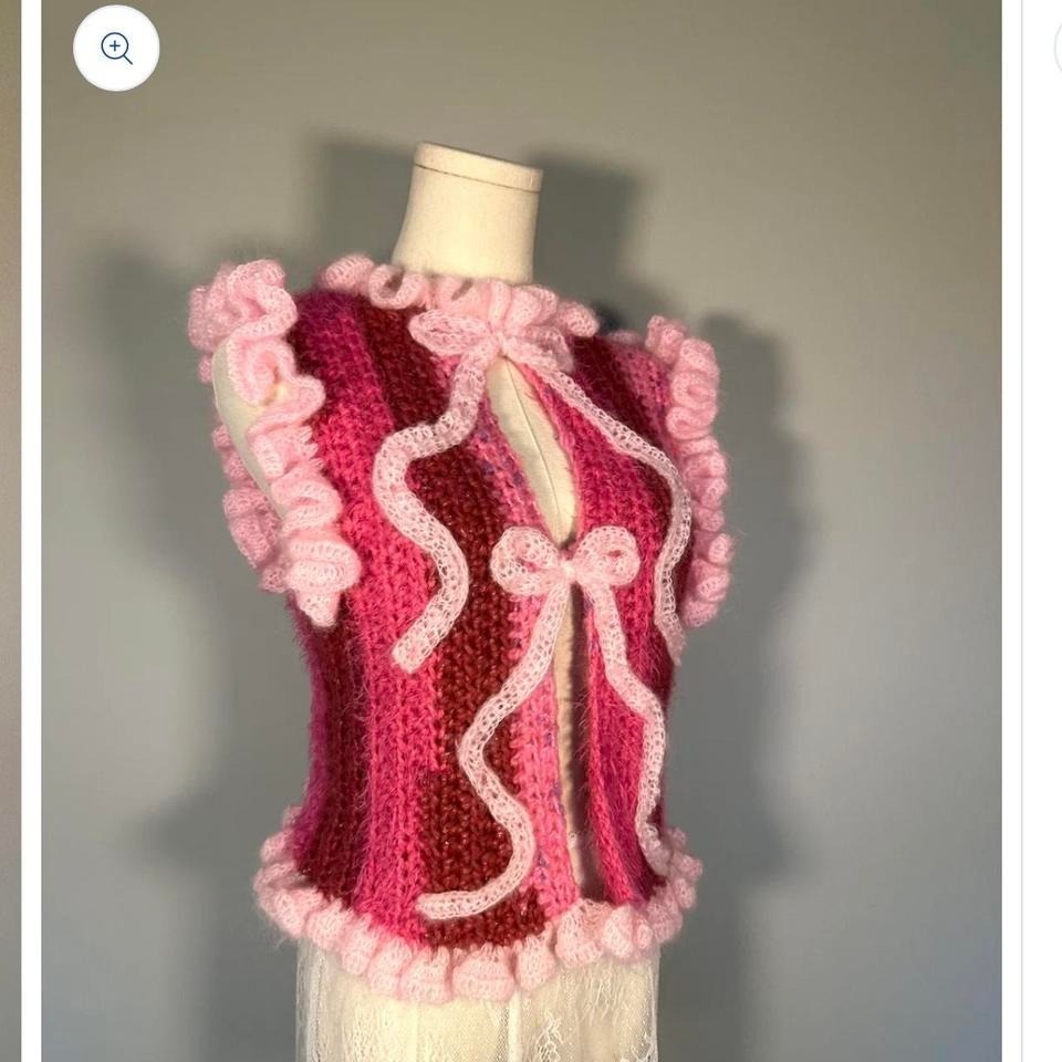 By LoveLi handmade crochet sweater vest