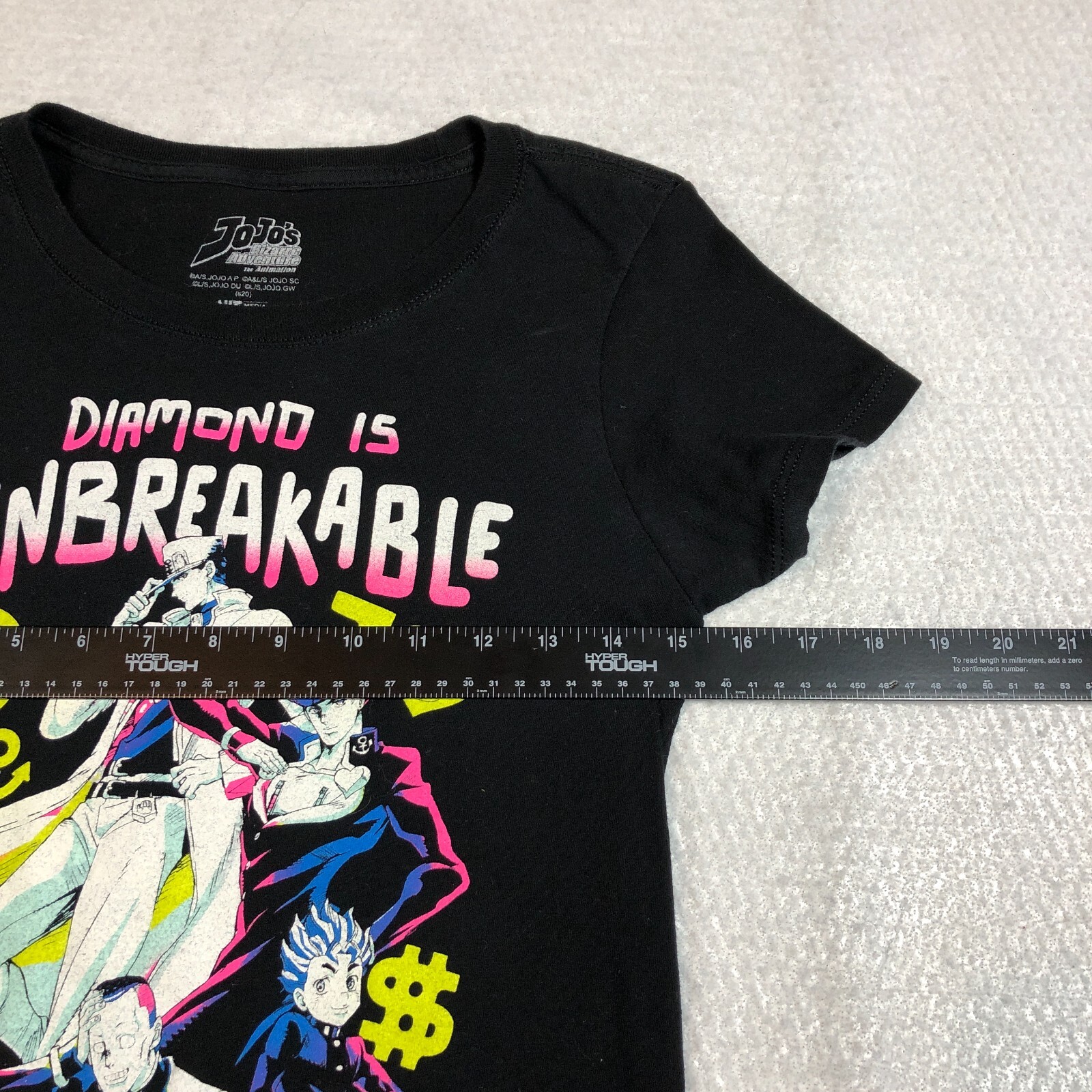 Jojos Bizarre Adventure Diamond is Unbreakable Womens T-Shirt Sz M Anime Manga