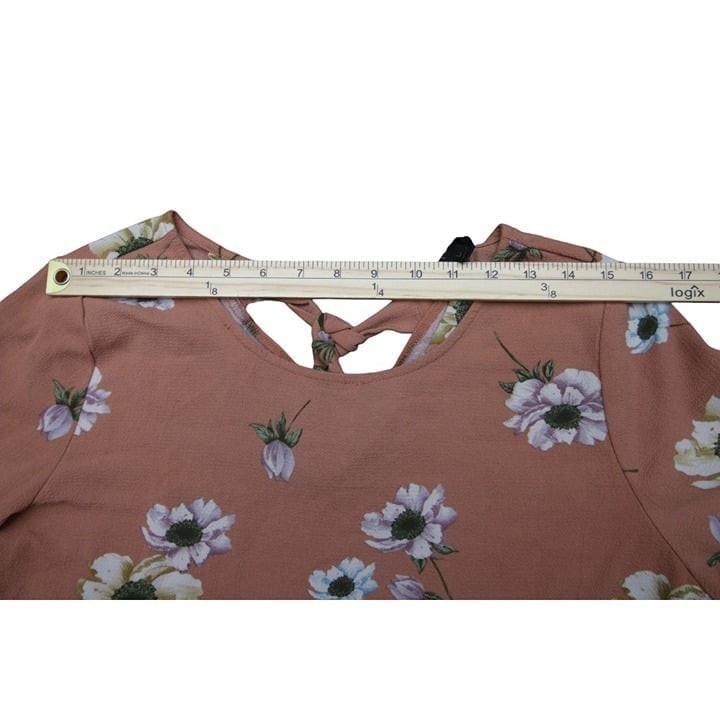 Mine Women’s Top Blouse Size L 3/4 Sleeve FREE SHIPPING