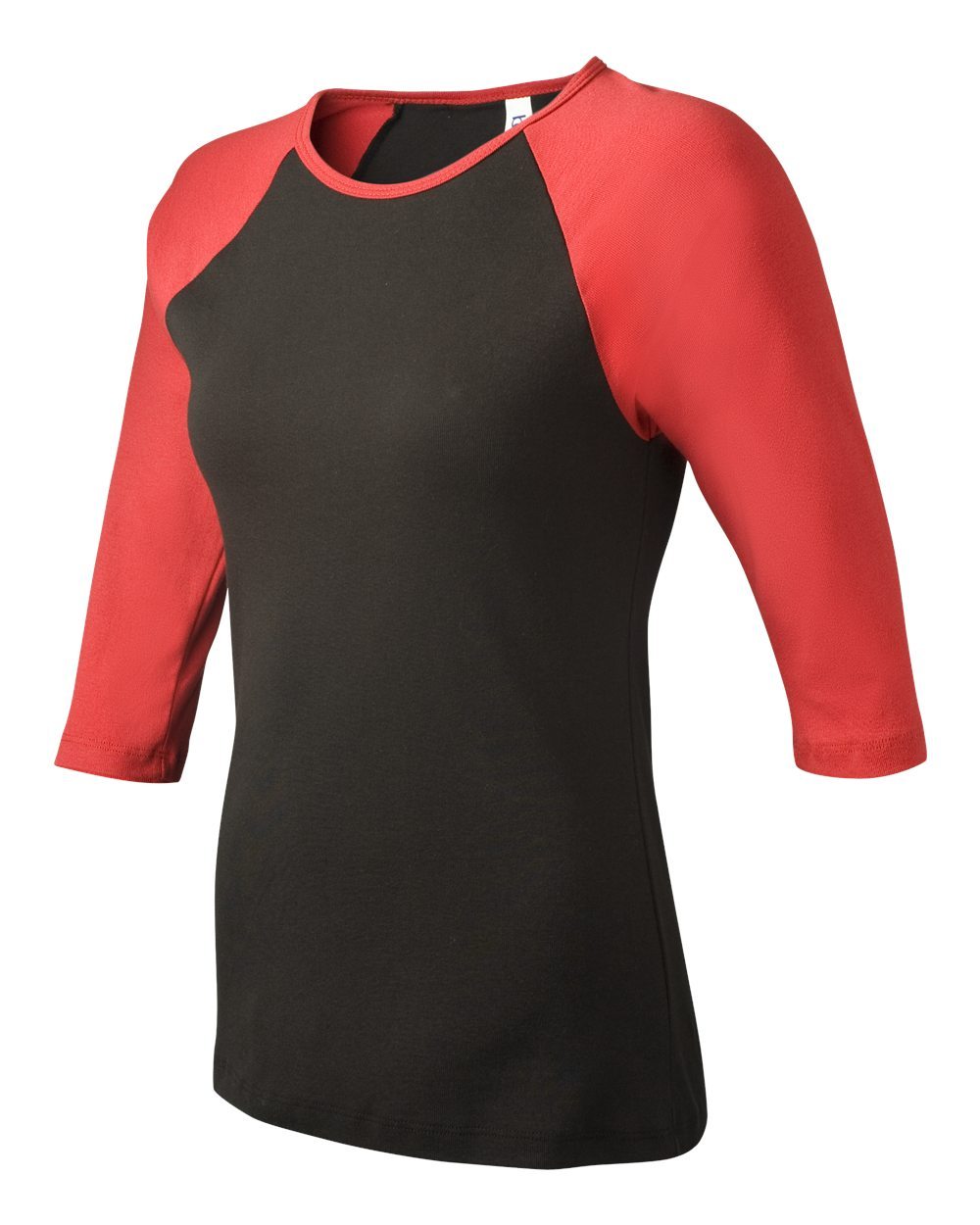 Bella Ladies Baseball Raglan 3/4 Sleeve T-Shirt Womens TEE S M L XL 2XL 2000