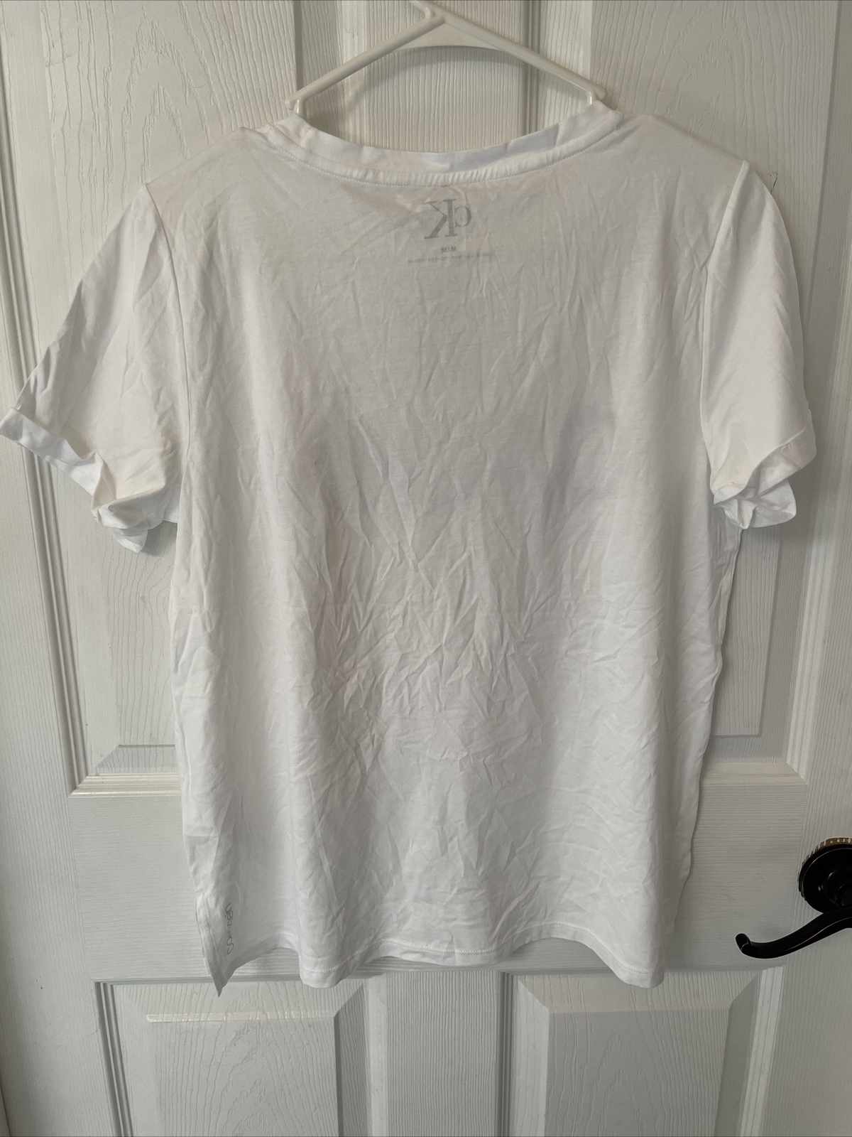 PICK STYLE/SIZE – Calvin Klein Women’s Soft Crew Neck Short Sleeve Graphic Logo