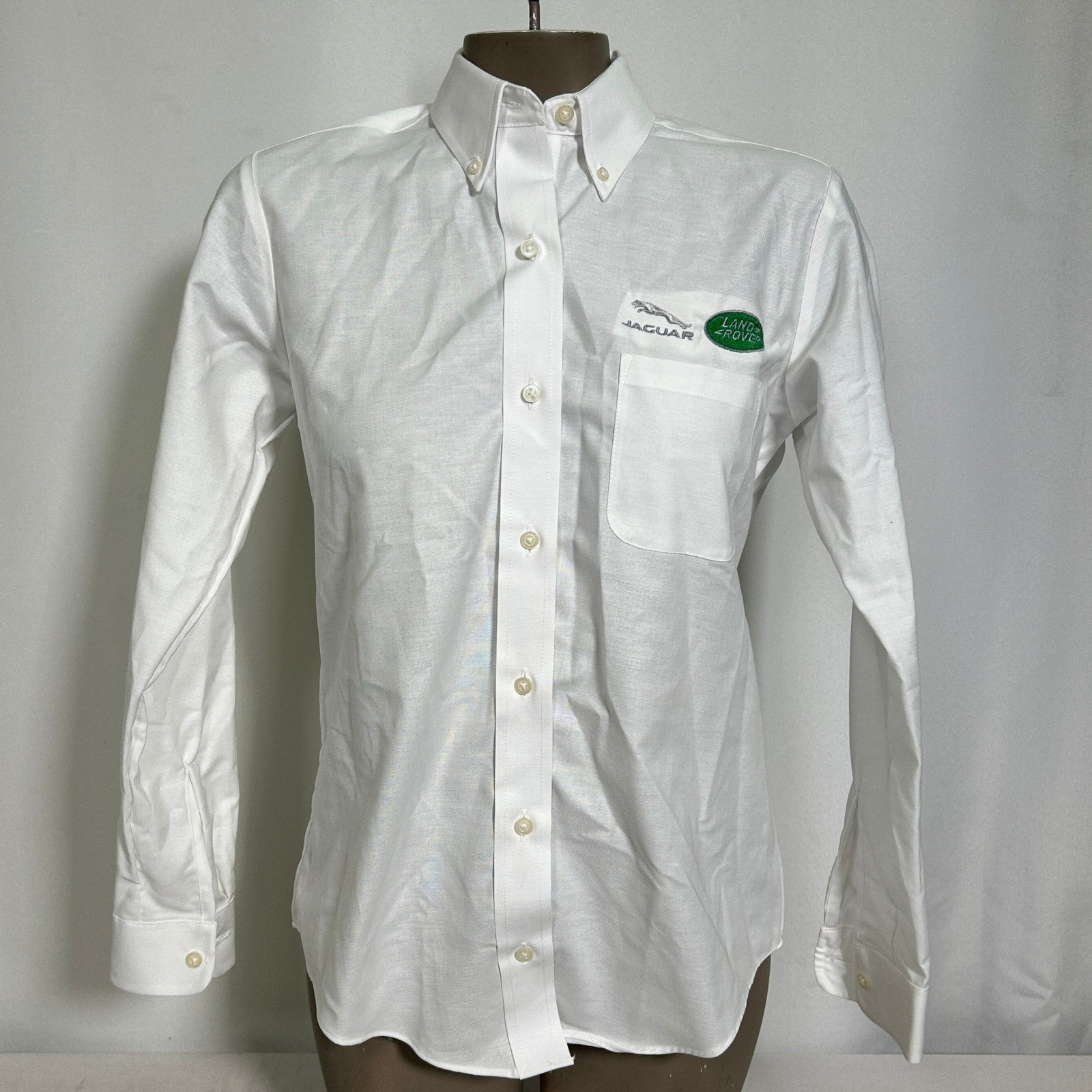 Jaguar + Land Rover Cintas Long Sleeve Button Down Shirt Women’s Sz 2