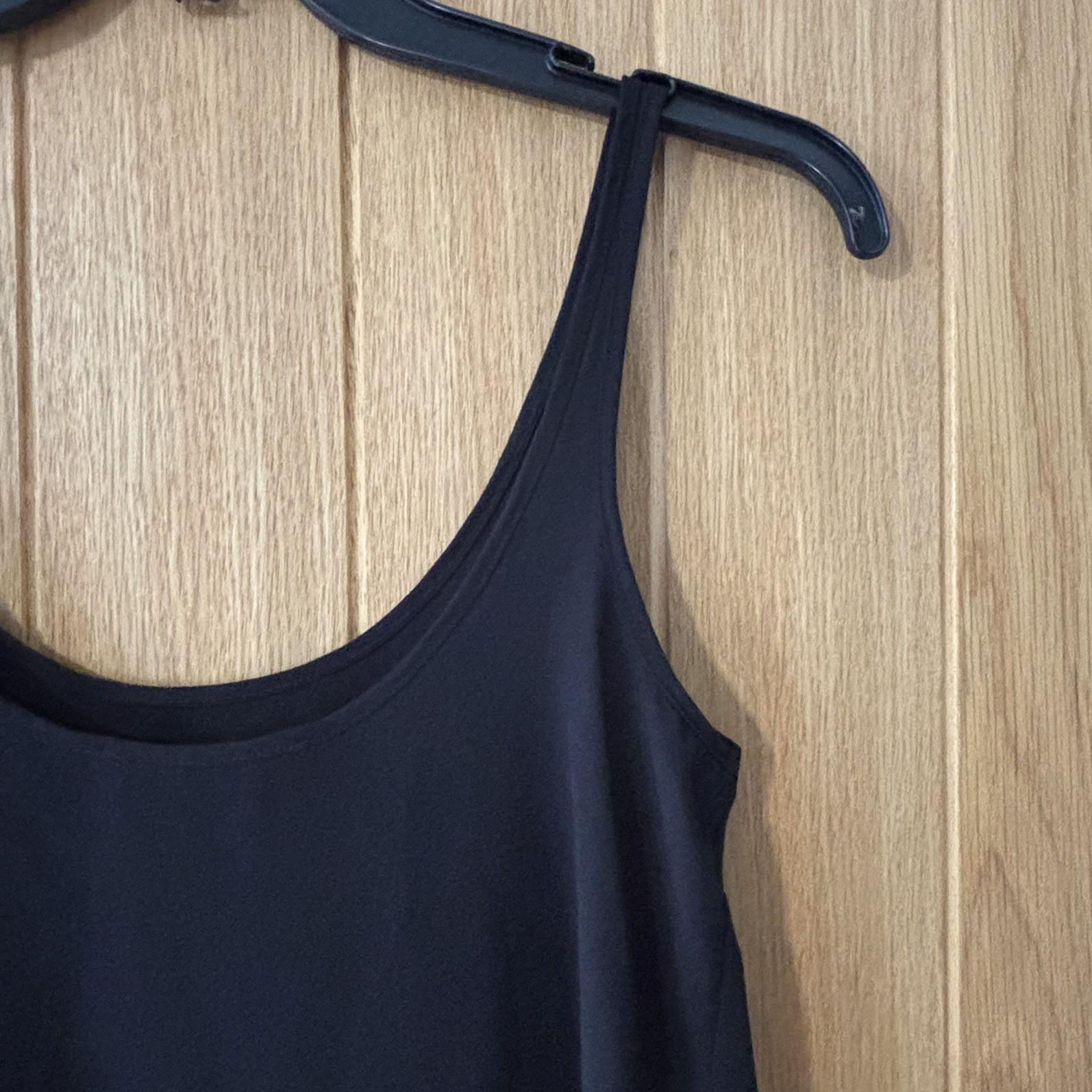 Coquette Fairy Grunge Sheer Black Chiffon Layering Cami Top UK 6 Primark