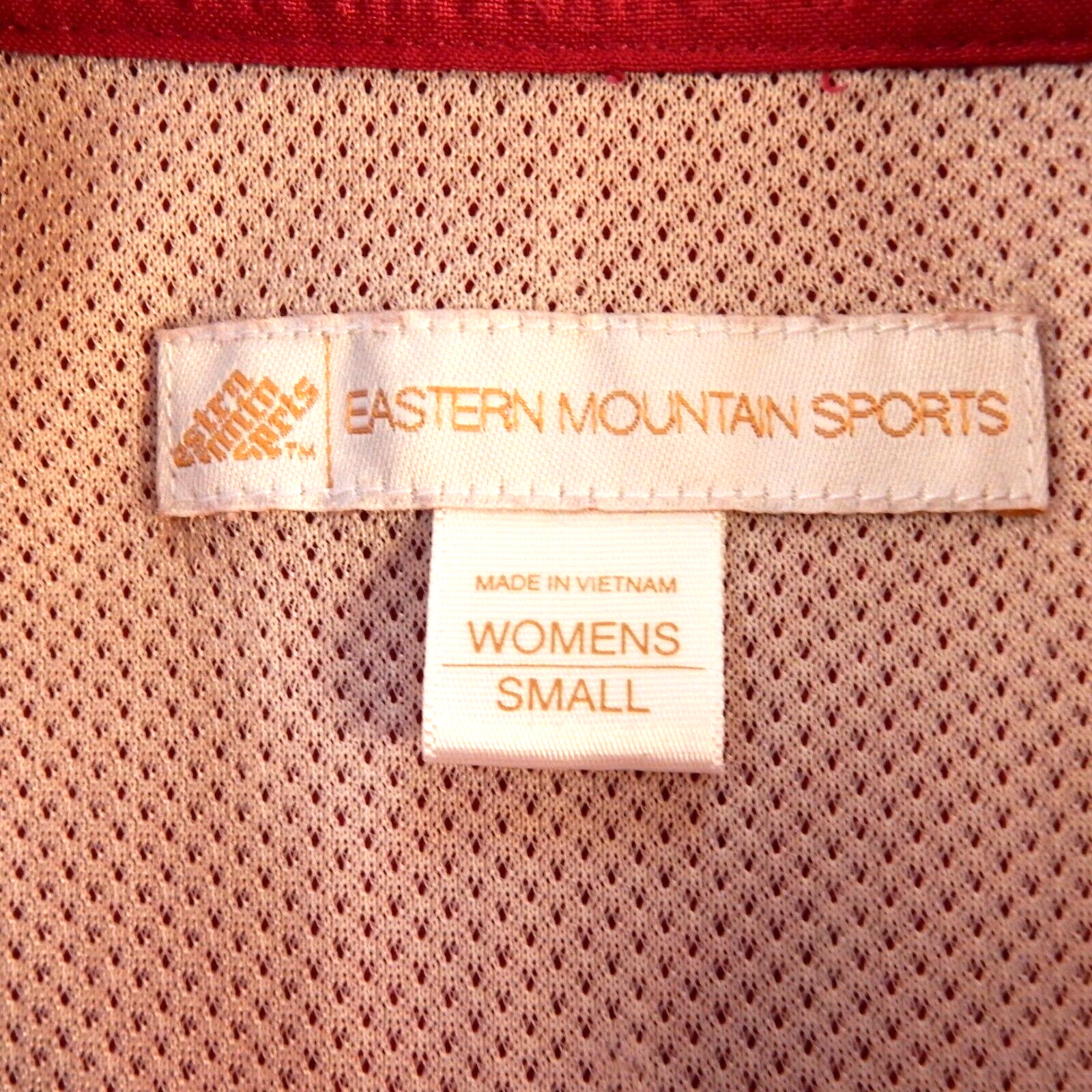 Eastern Mountain Sports Womens Shirt Small Pink EMS Vented Outdoor Performance