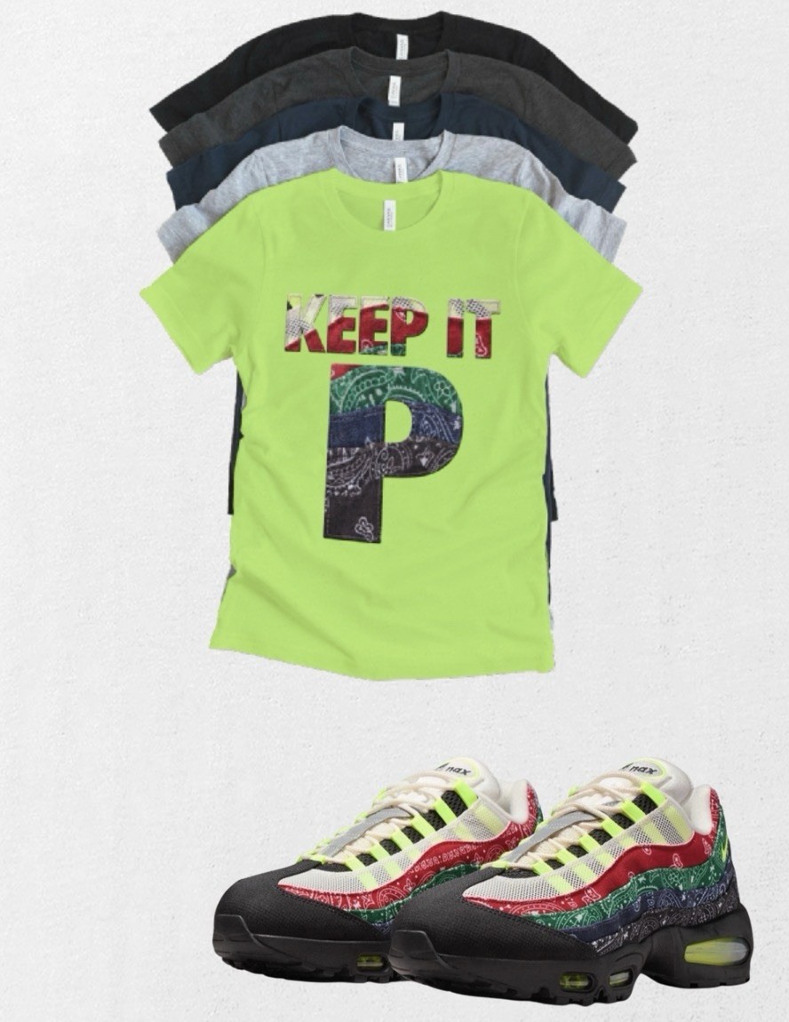 Max 95 OG Big Max Paisley Bandana Sneaker Matching T-Shirt | Sneakerhead