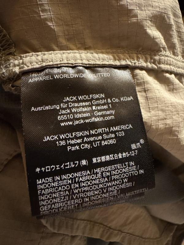Women Jack Wolfskin shirt beige polyamide 40/L/