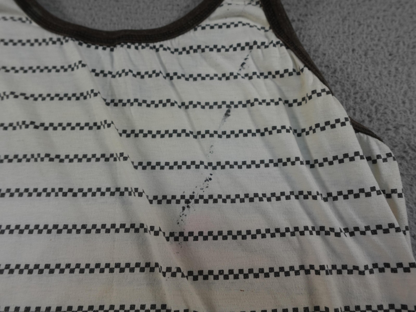 Vintage Yellow Cab Diner Tank Top Womens 2XL XXL White Parking 80s Retro