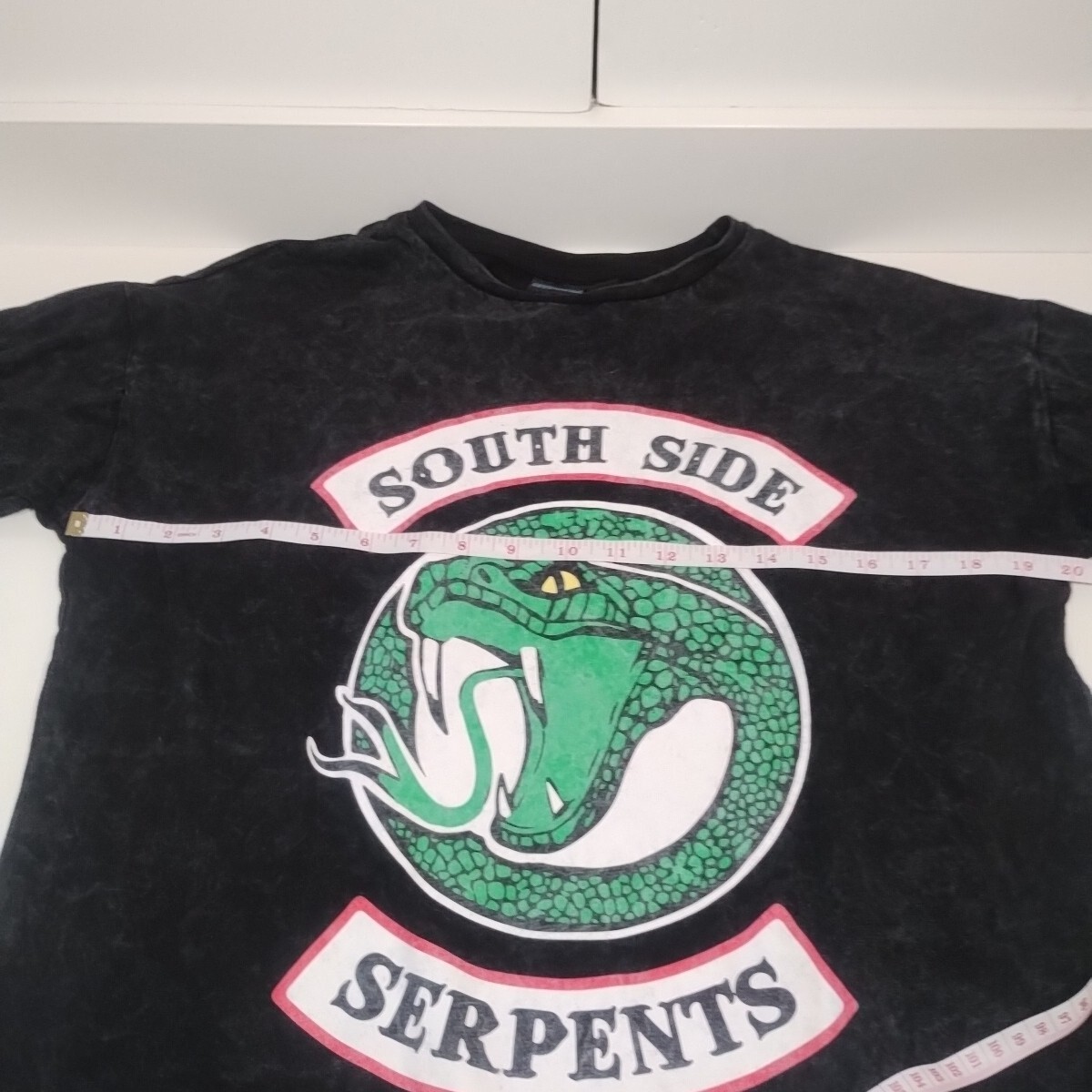 Riverdale TV Show South Side Serpents Black T-shirt Size Large
