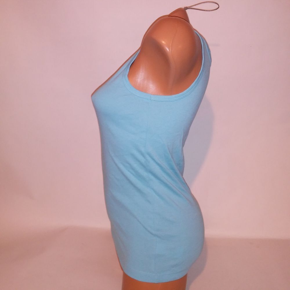 Joe Fresh Tank Top Womens Small Solid Blue Sleeveless