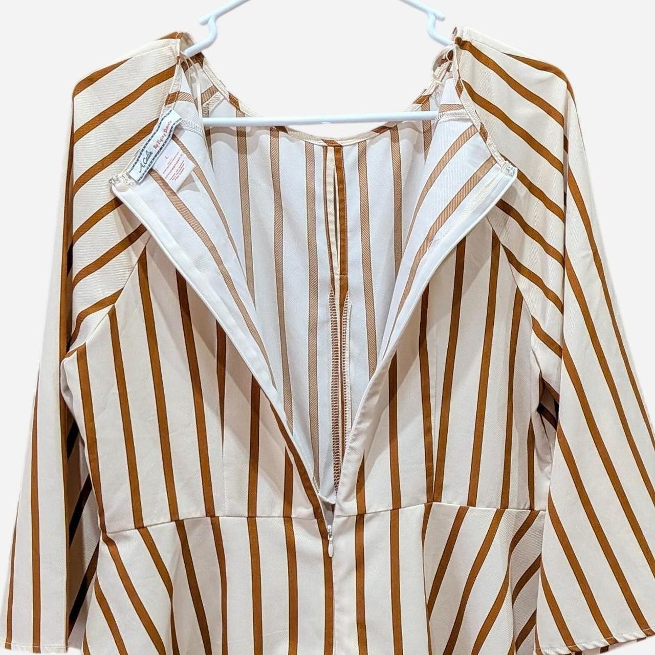 Vintage A. Calin By Fly Tomato Blouse -Size L