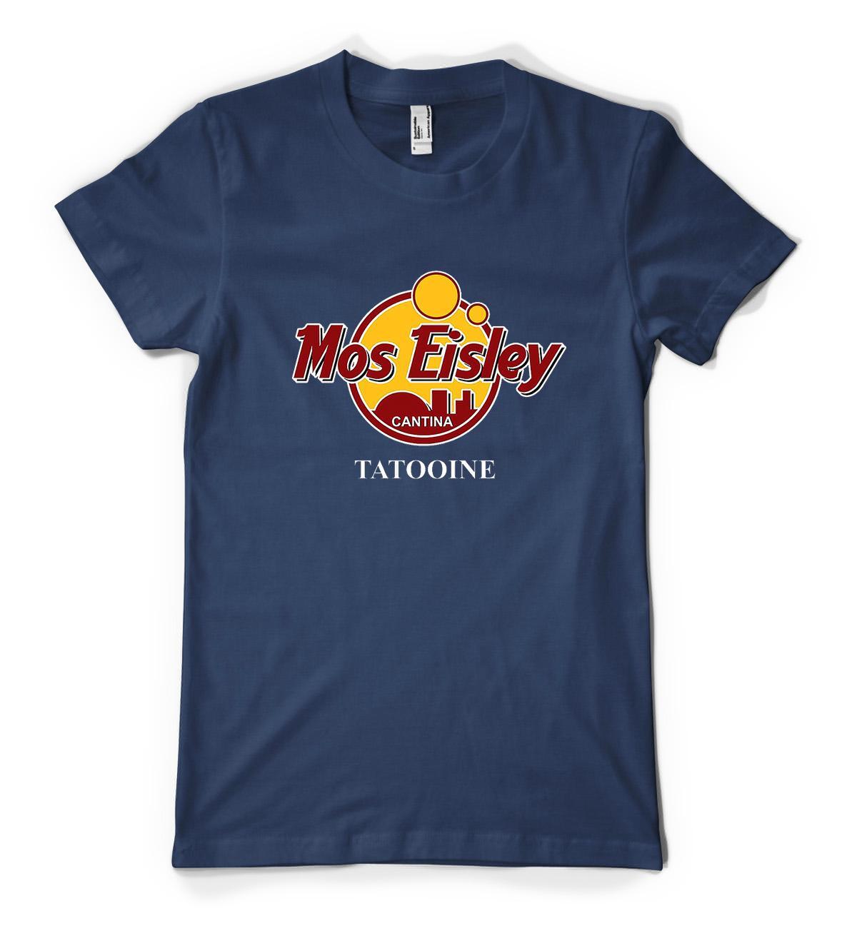 Mos Eisley Tatooine Spaceport Star Wars Empire Personalised Unisex Adult T Shirt