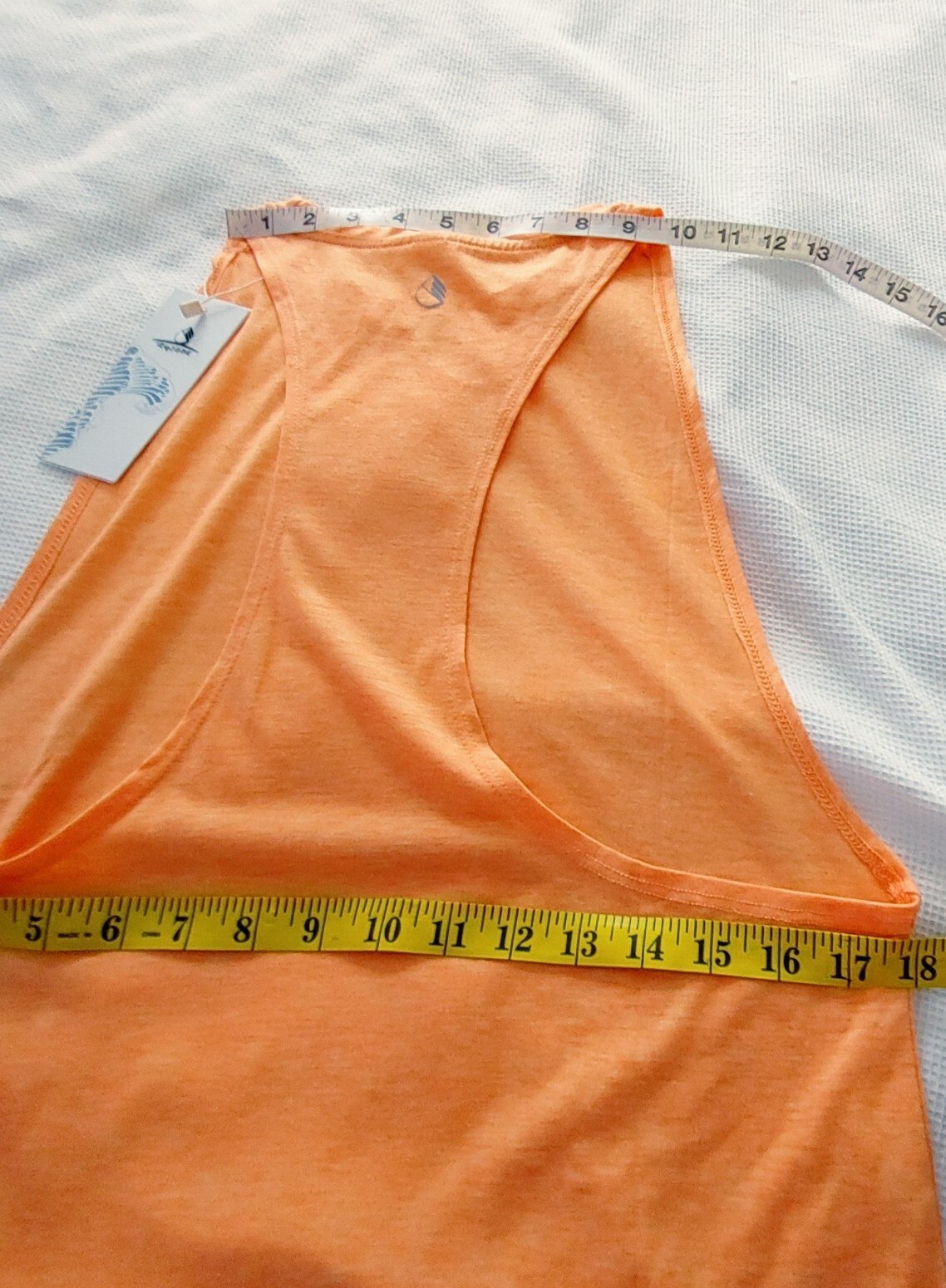 Icyzone Women’s Tank Melon/orange Rayon Polyester NWT Size Small