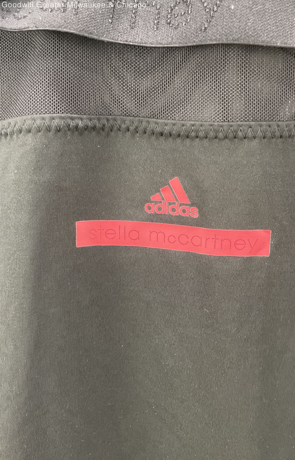 Adidas Stella McCartney Womens Black Solid Halter Tank Top Shirt Medium