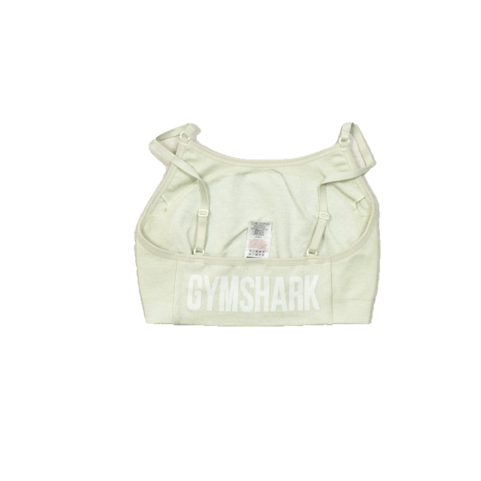 Gymshark Women’s Vital Seamless Sports Bra Light Green Size Medium Adjustable St