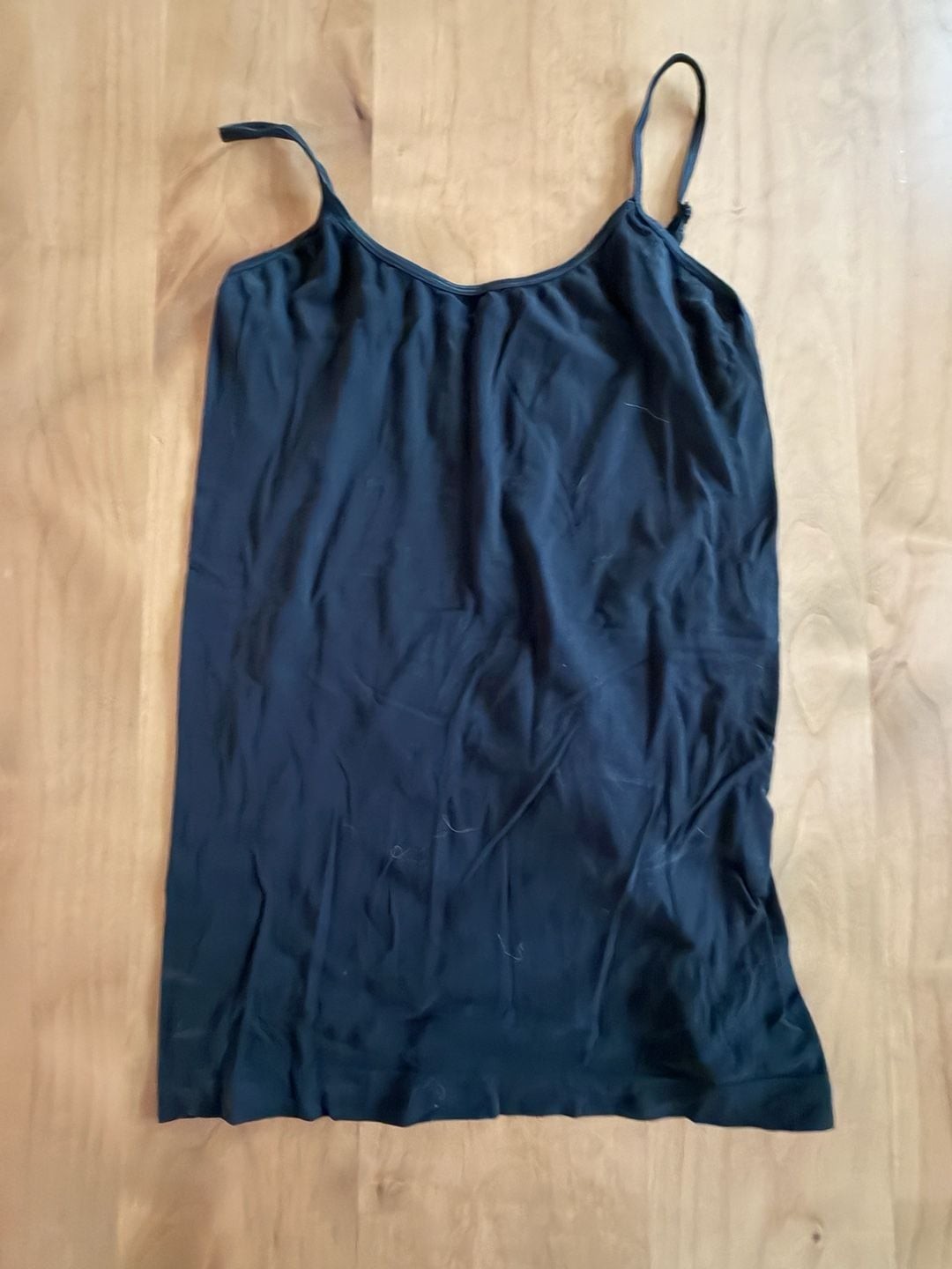 So Authentic American Heritage Seamless Spaghetti Strap Tank Top L