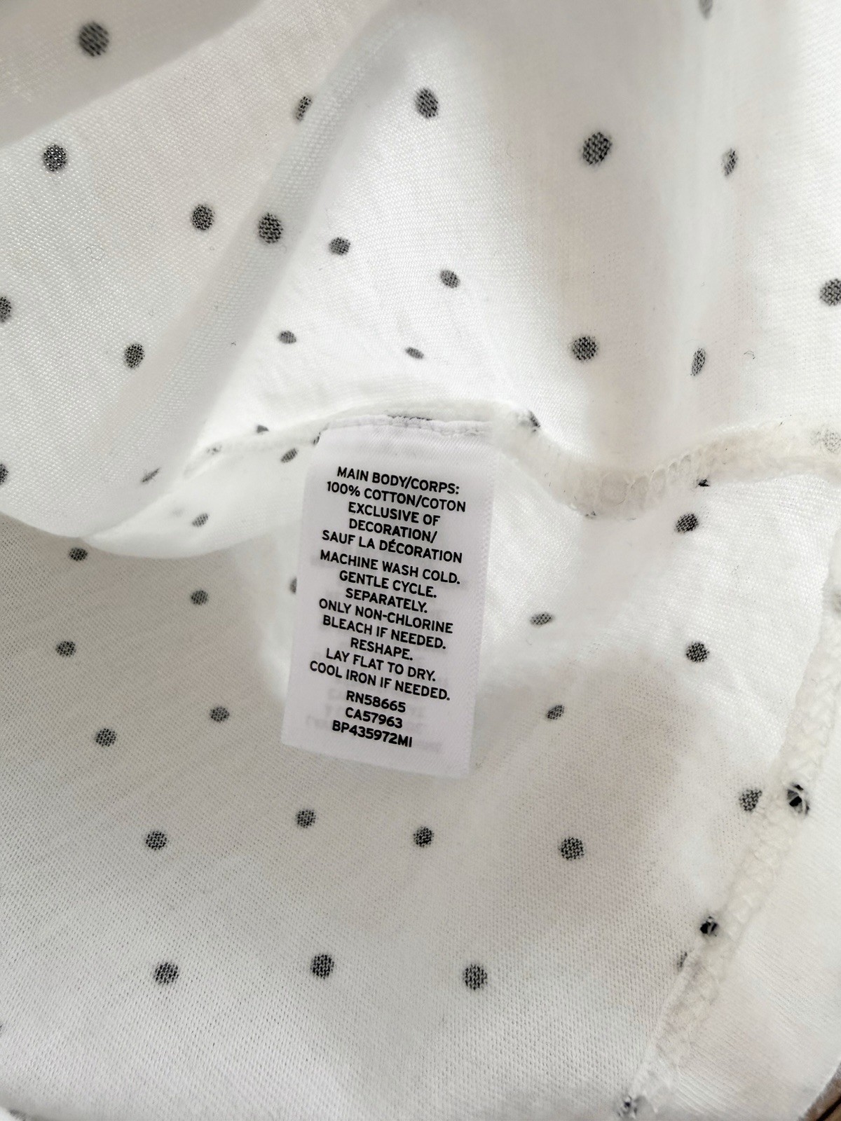 BP Tank Women’s Size Large Polka Dot Lace Trim Slightly Cropped NWT