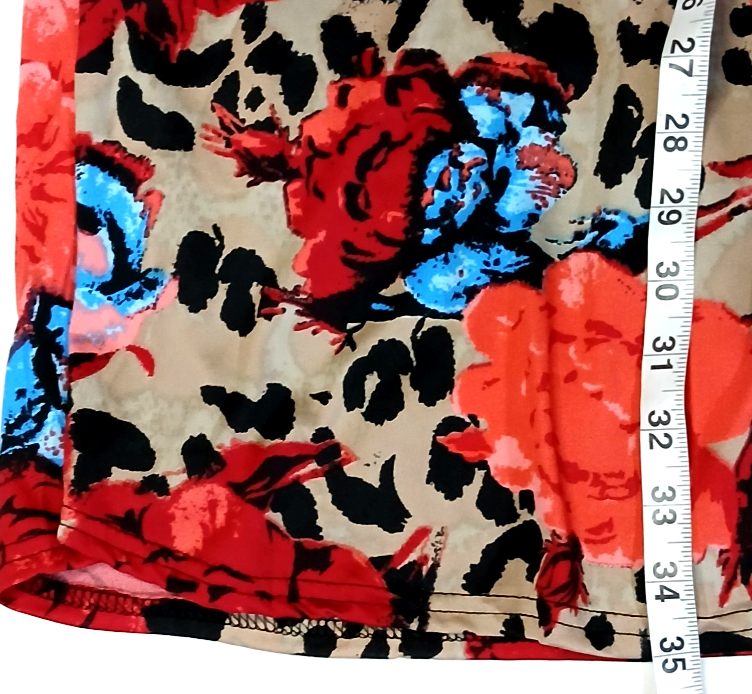 Southern Charm Flutter Dress XL Leopard Floral Fall Stretch Knit NWT NALCN Chic