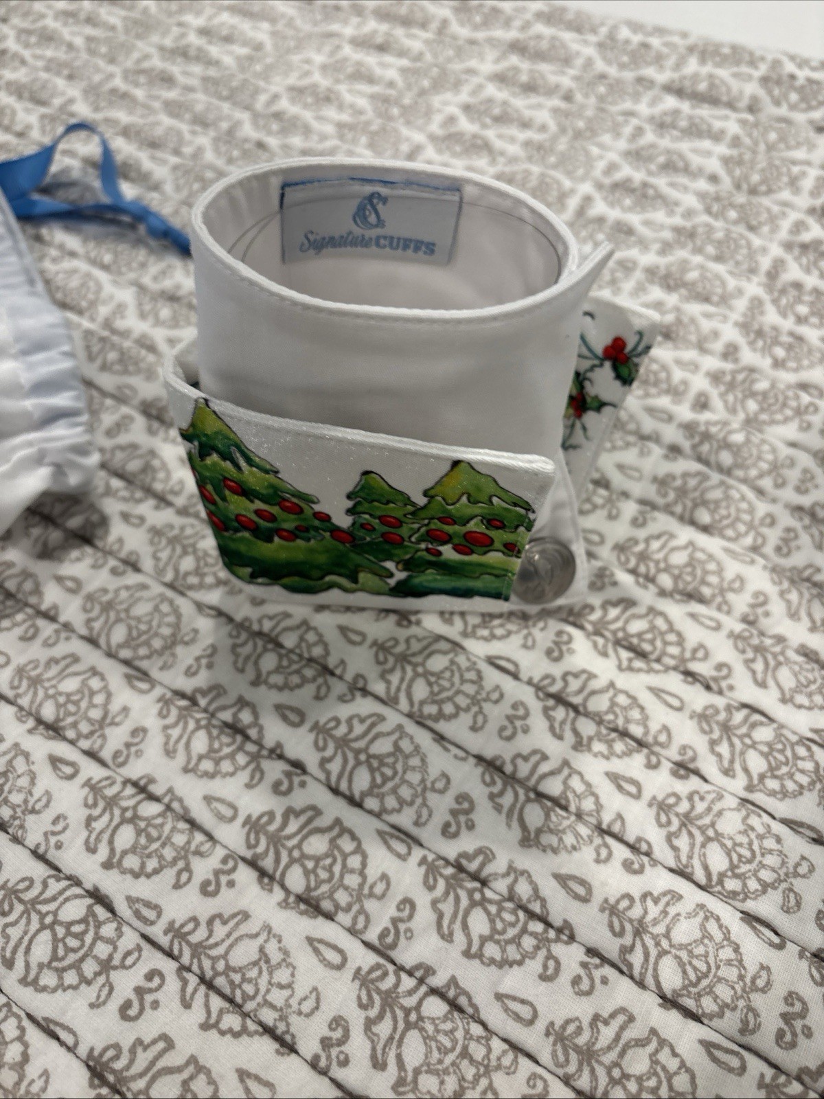 Signature Cuffs. Woman’s Cuff For Long Sleeve Shirt, French Cuff Removeable
