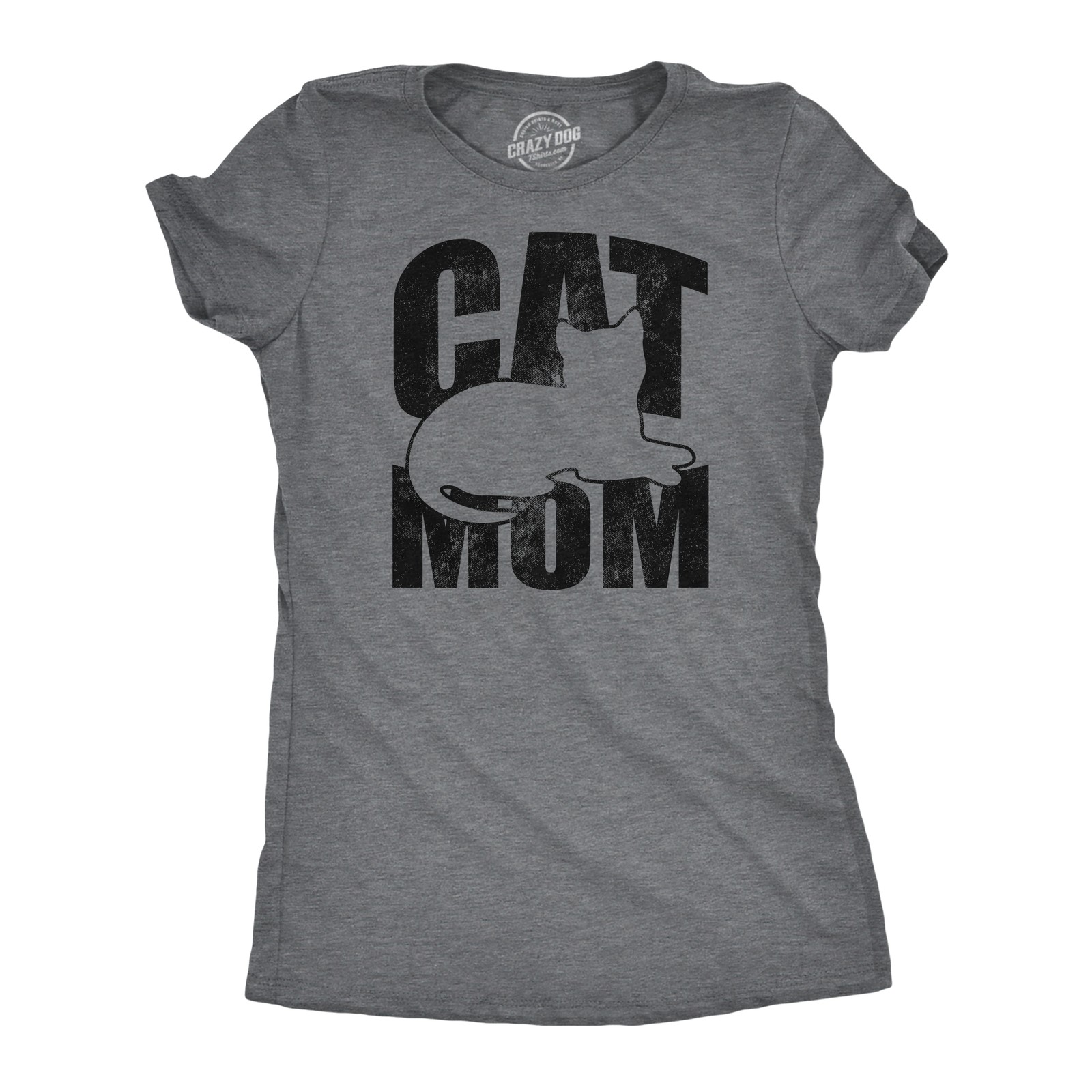 Womens Funny T Shirts Cat Mom Sarcastic Cute Kitten Graphic Tee for Ladies