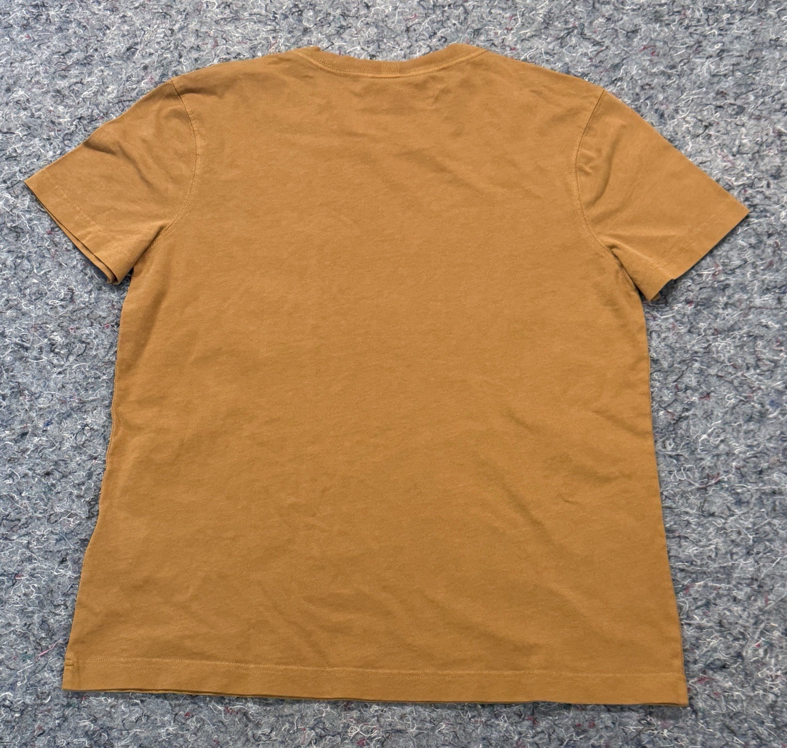 Carhartt T-Shirt Woman’s Medium (8-10) Brown Relaxed Fit Lightweight Pre-Shrunk