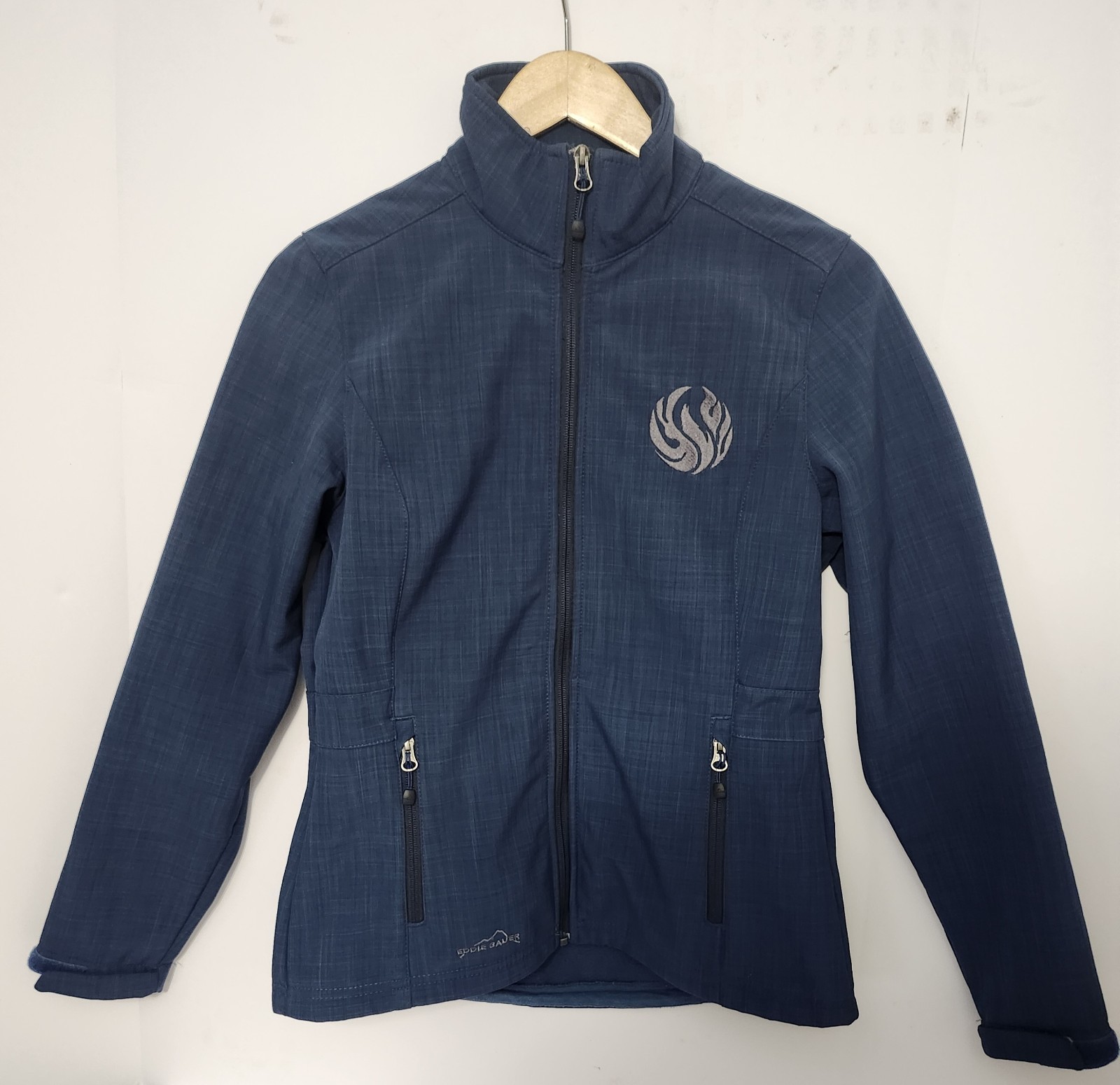 EDDIE BAUER Women’s Size Small Shaded Crosshatch Soft Shell Jacket.