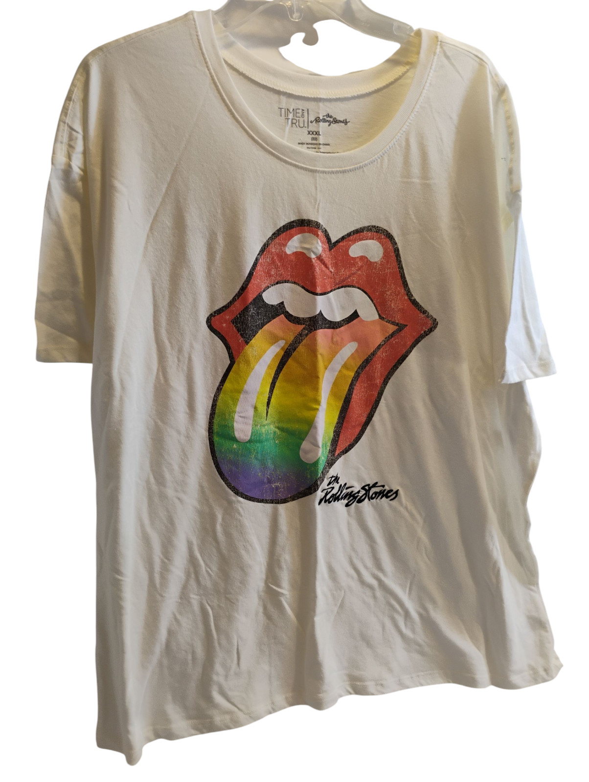 The Rolling Stones T Shirt Women’s XXXL Size 22 Concert Tour Band Music NEW