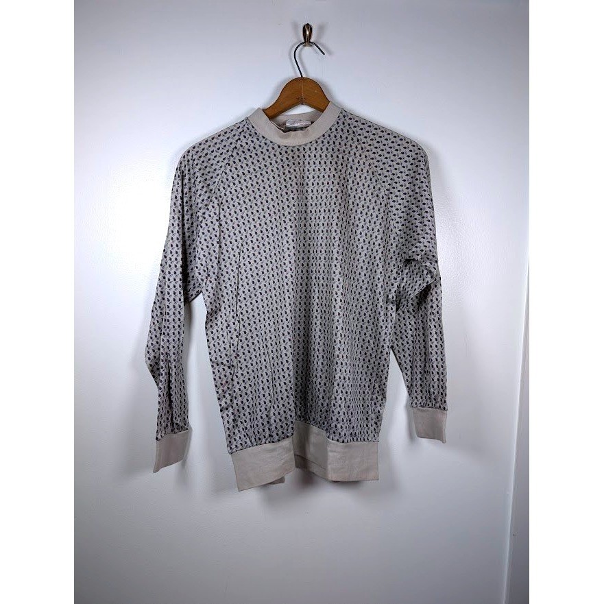 Vintage Davos Switzerland Ski Resort Top Women’s Size Large Base Layer Lounge