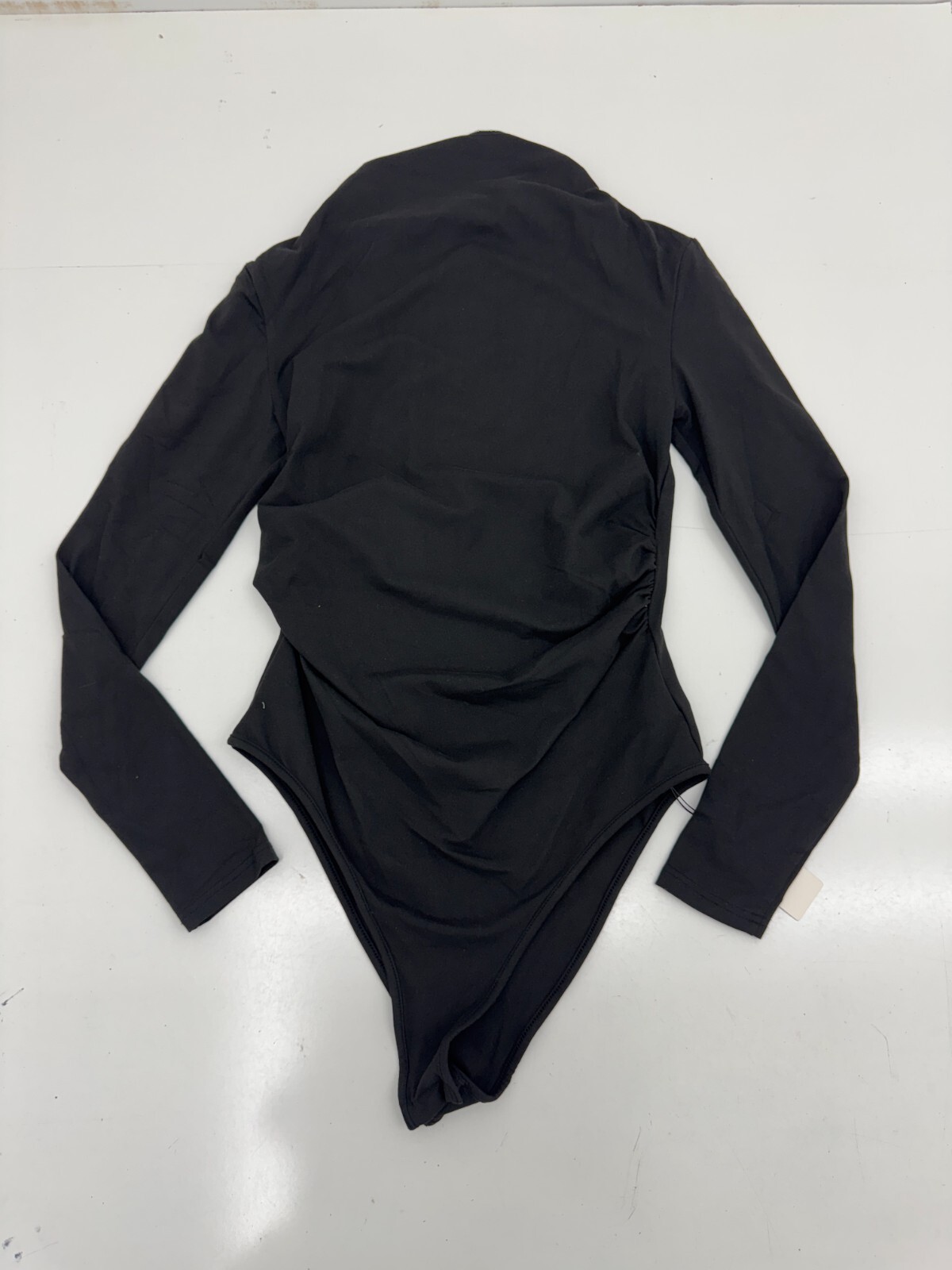 Yozy Black Long Sleeve Body Suit Womens Size Large