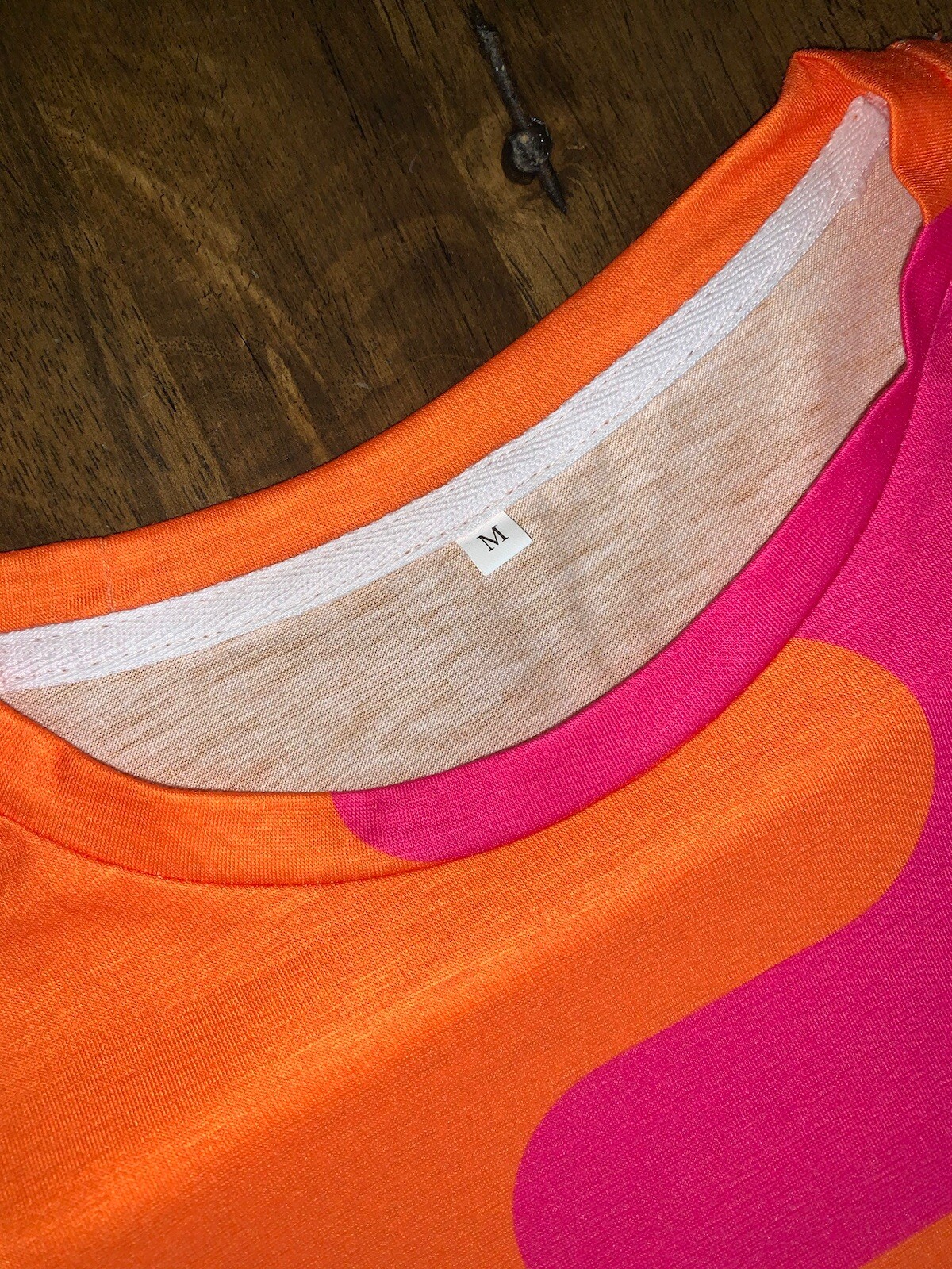 Dunkin Donuts Sparkd Energy for the Fun of It Orange Yellow Sz M Shirt