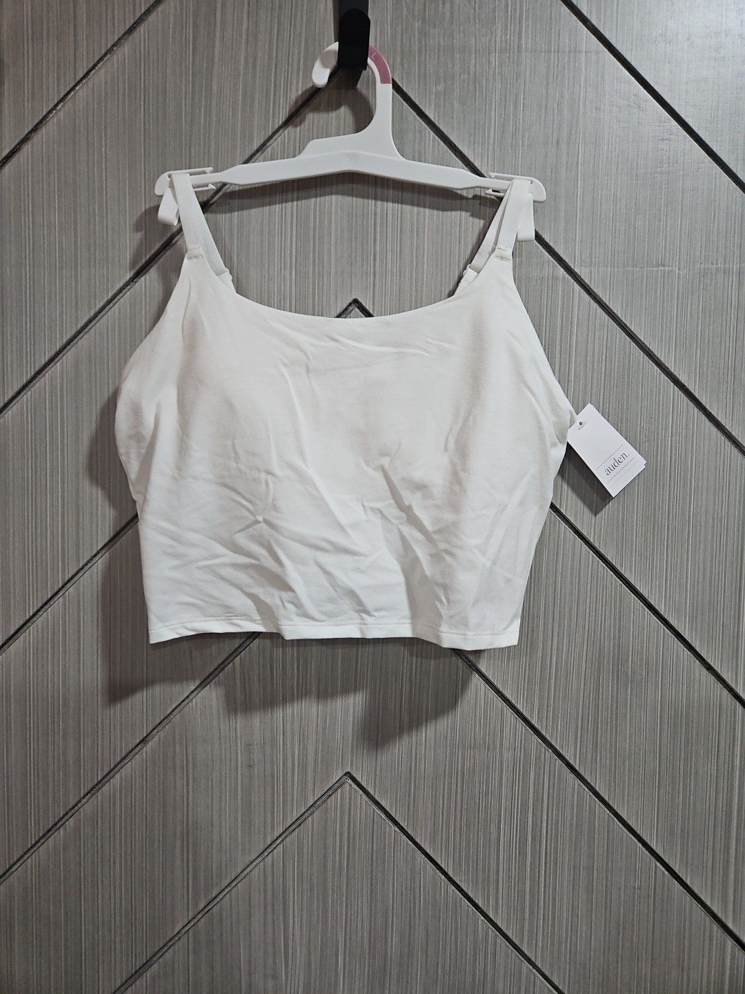 Auden Women’s Large Cotton Blend Lightly Lined Top