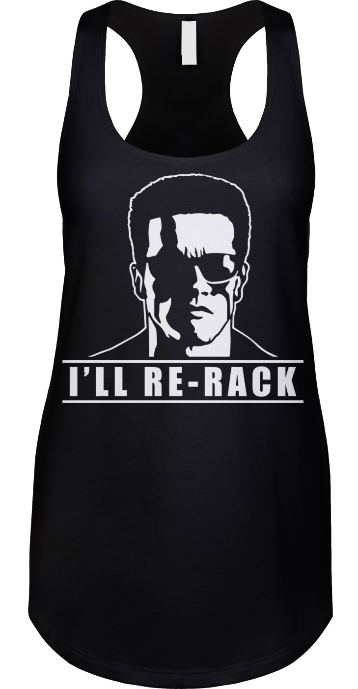 Parody 80s Movie Cult Classic Funny Puns Pop Culture Comedy Racerback Tank