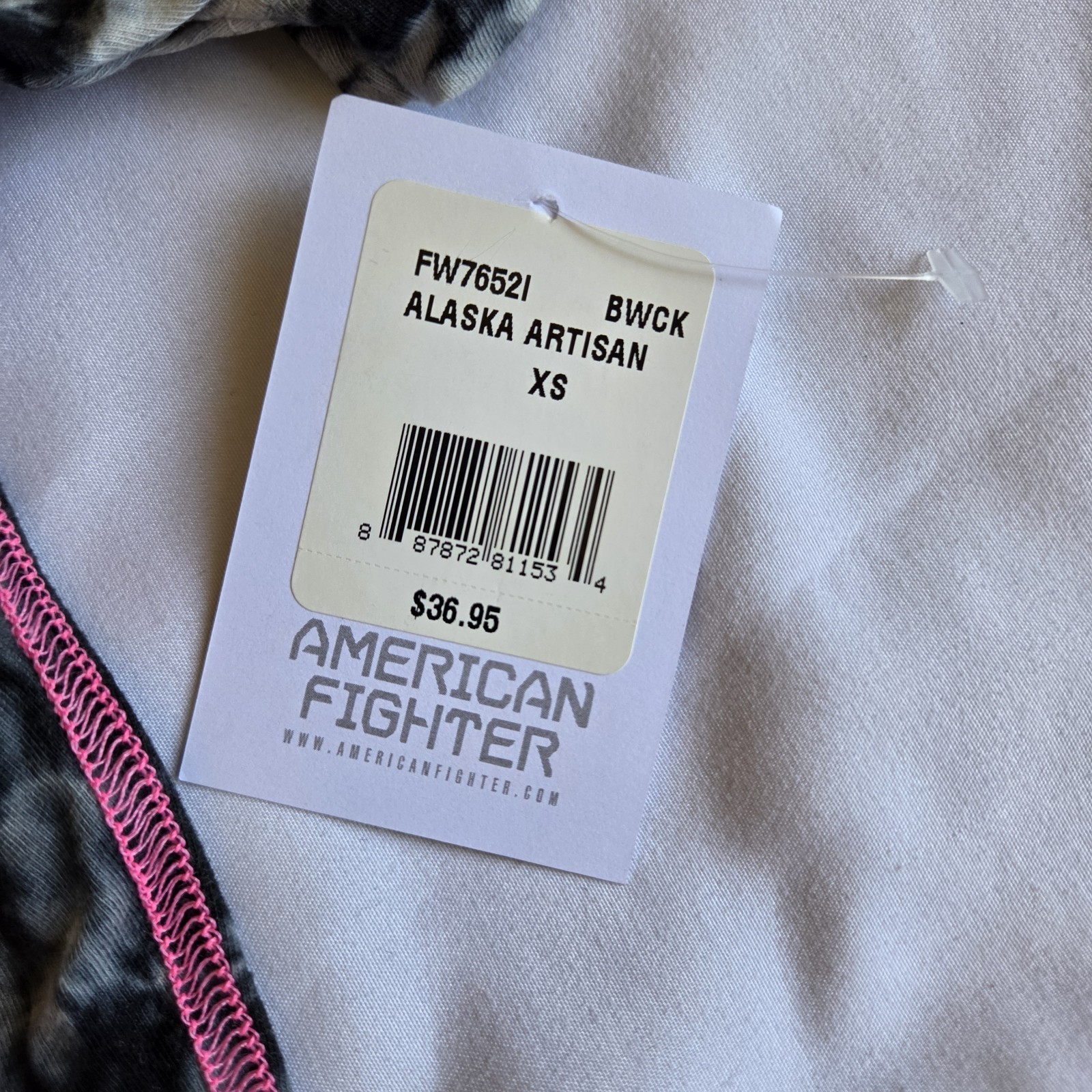 American Fighter Affliction Alaska Artisan XS S L XL Black Dyed Graphic T-Shirt