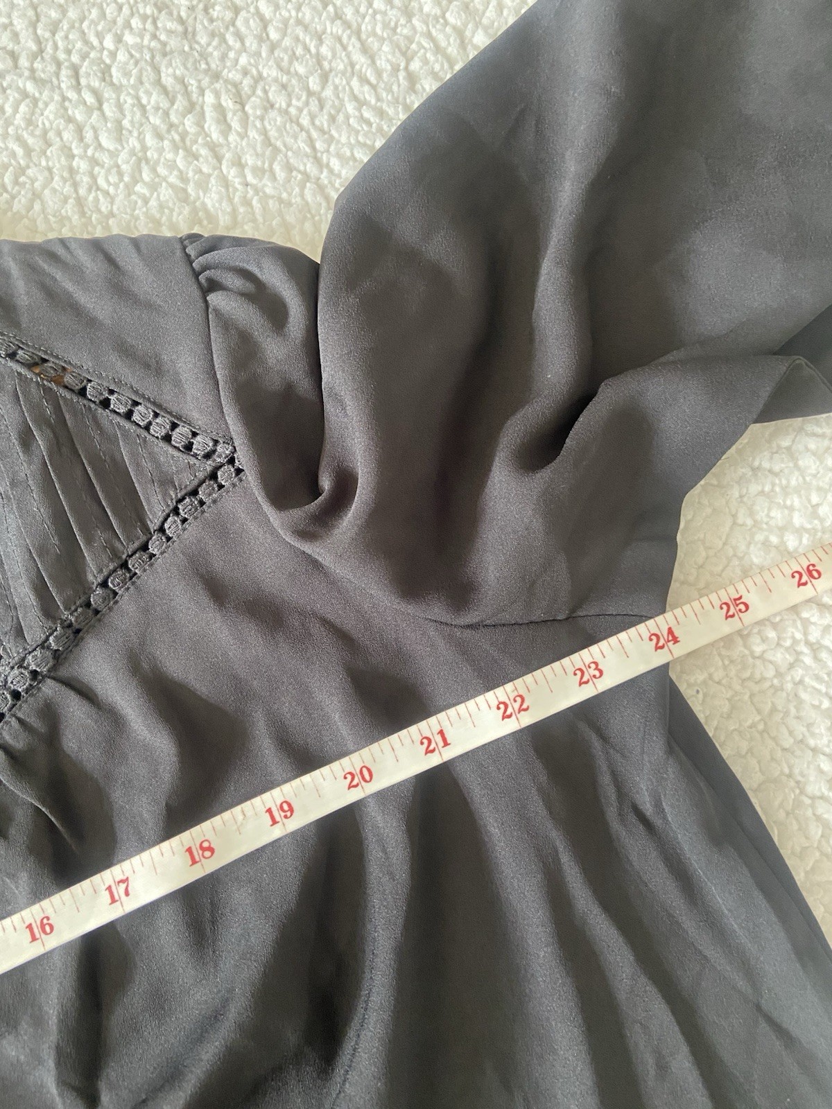 LTS Long Tall Sally Women’s Black Blouse Long Sleeved Size 18 New