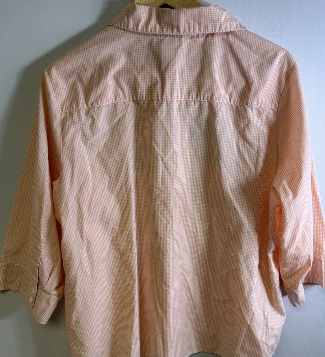 Vintage Breckenridge Embroidered Beach Button Up Shirt Womens XL Coastal Cottage