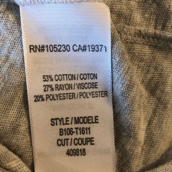 NWT Joie Fehriah Top – Light heather grey SIZE M #F106-T1611 N0620