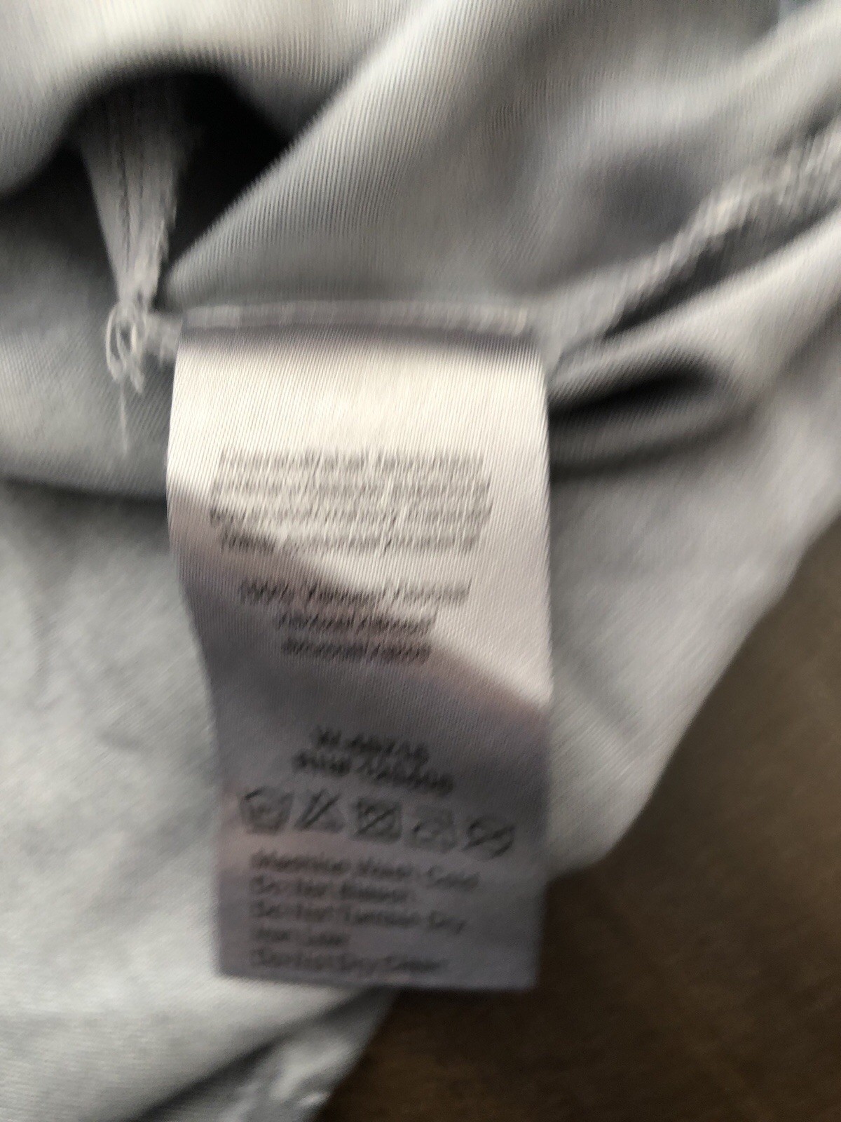 Grey 100% Viscose Blouse With Beaded Detail Size 14