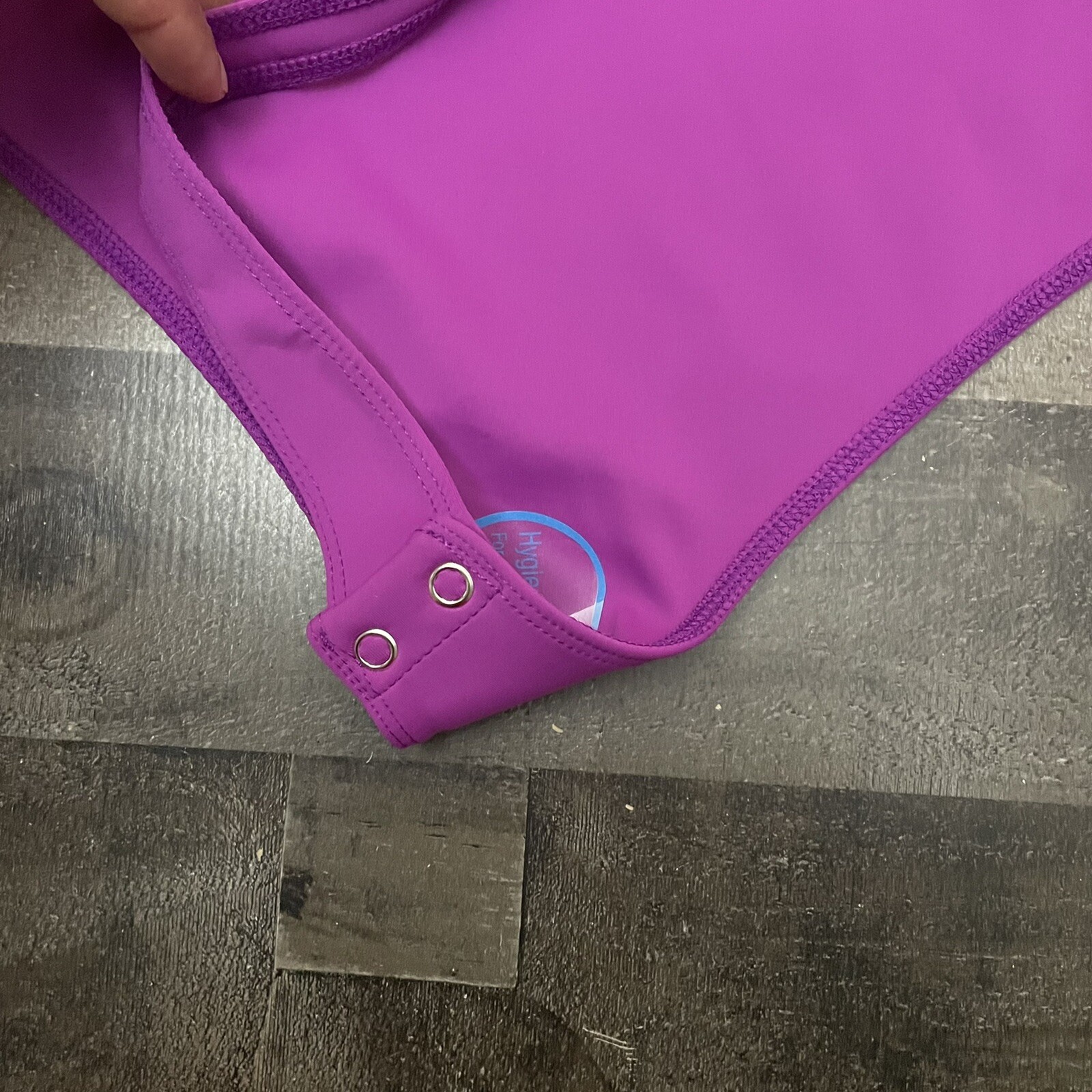 NWT Good American Womens Scuba Modern Tank Bodysuit Sorority Pink Size 7