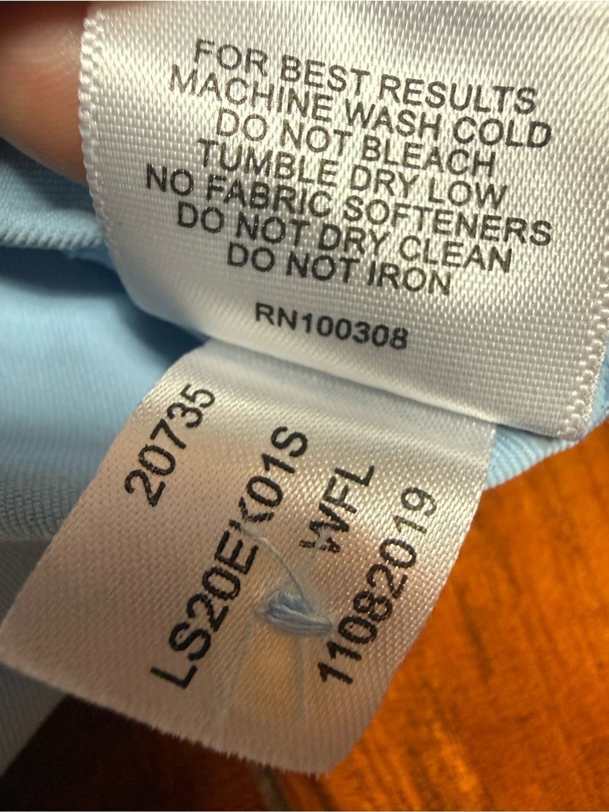 Peter Millard Long-Sleeve Light Blue Polo Top – Women’s Classic