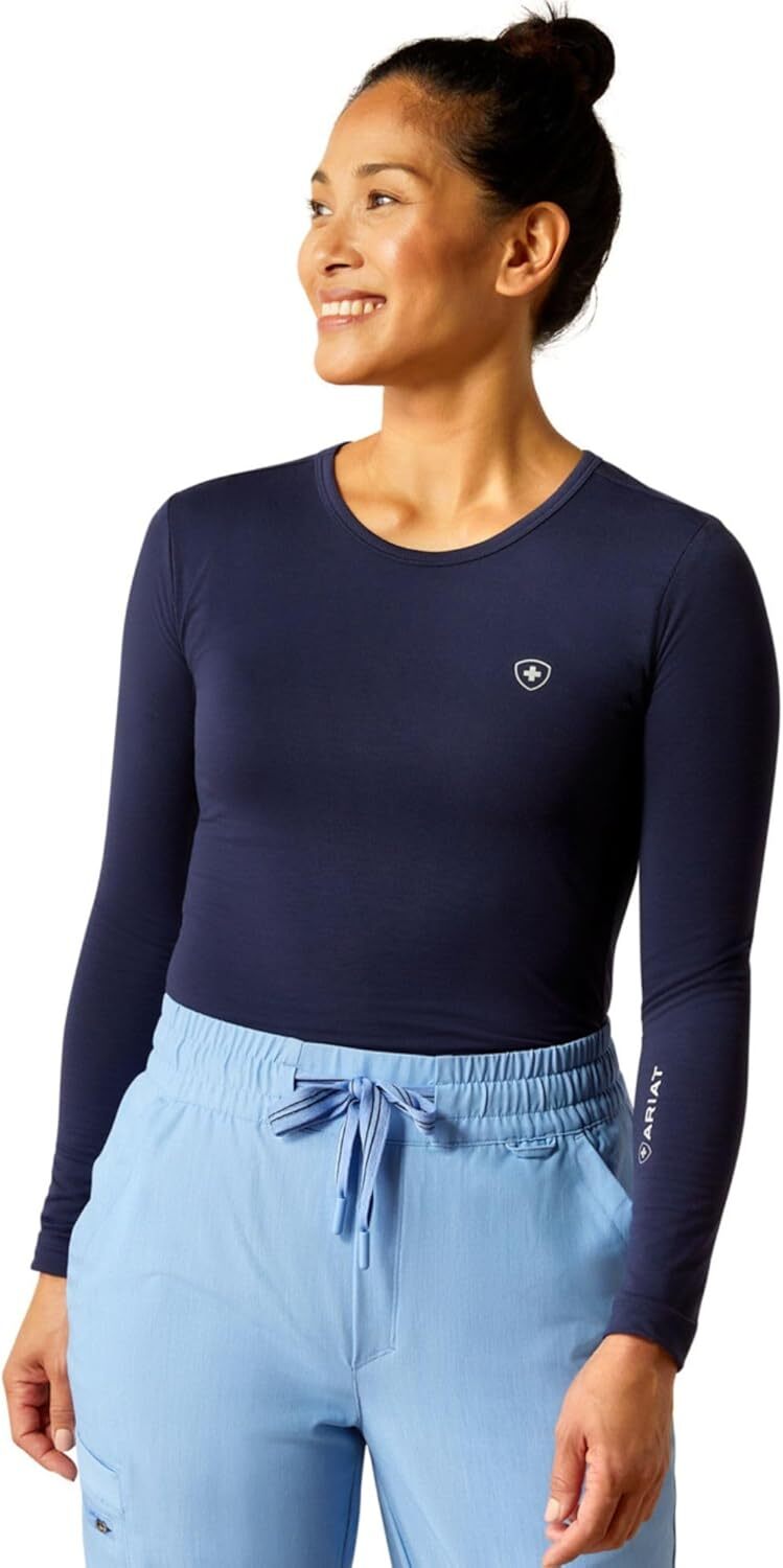 Women’s Underscrub Baselayer Top Soft Touch Quick Dry Odor Resistant Stretch Fit