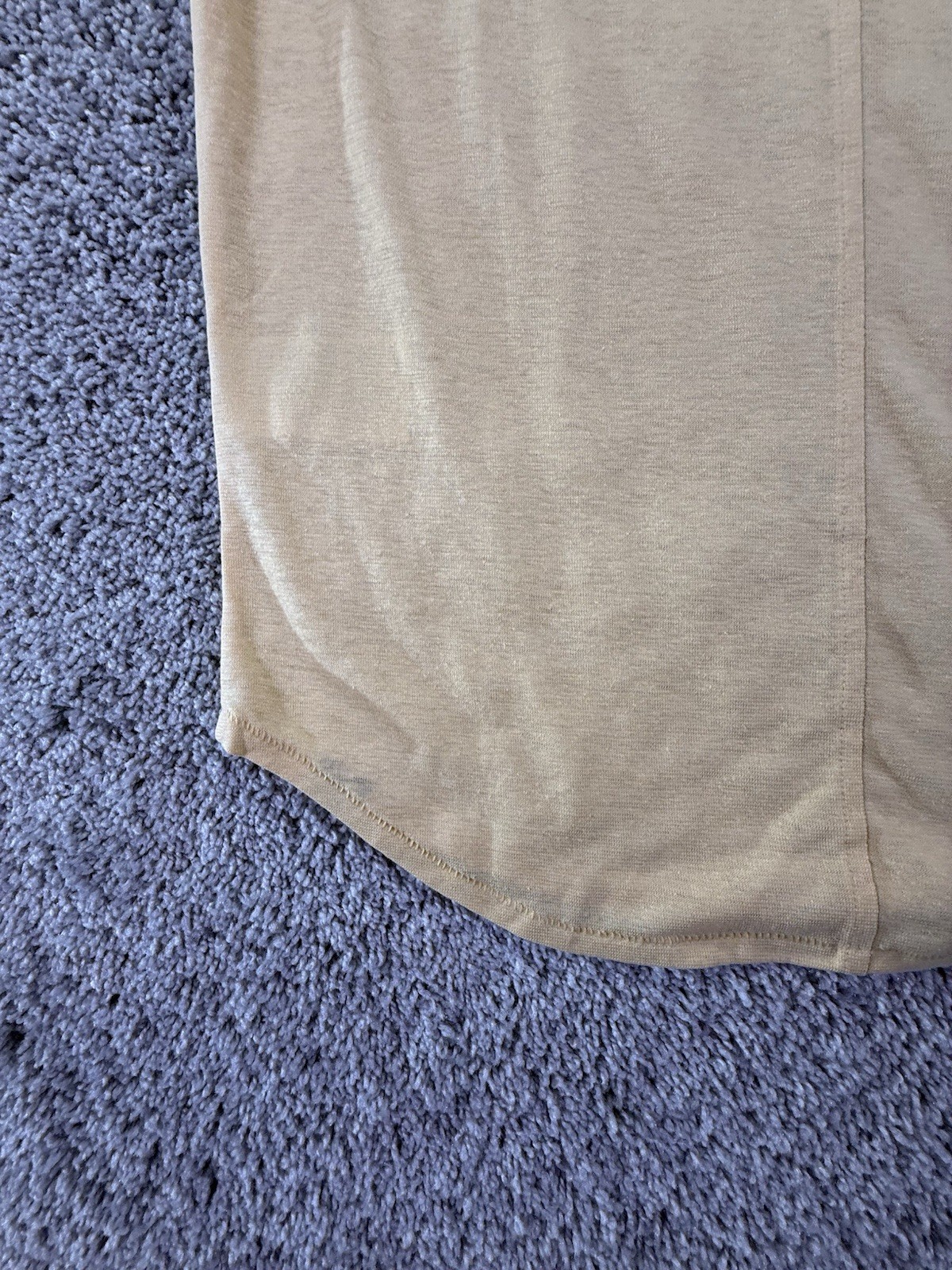 NWT Prana Women’s Short Sleeve Cozy Up Scoop Neck Tee Size Small Yellow