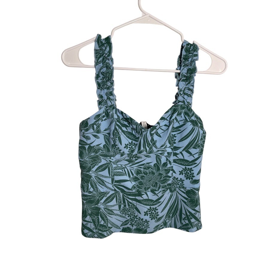 Sofia Jeans by Sofia Vergara Blouse Women’s Medium Boho Cropped Casual Top