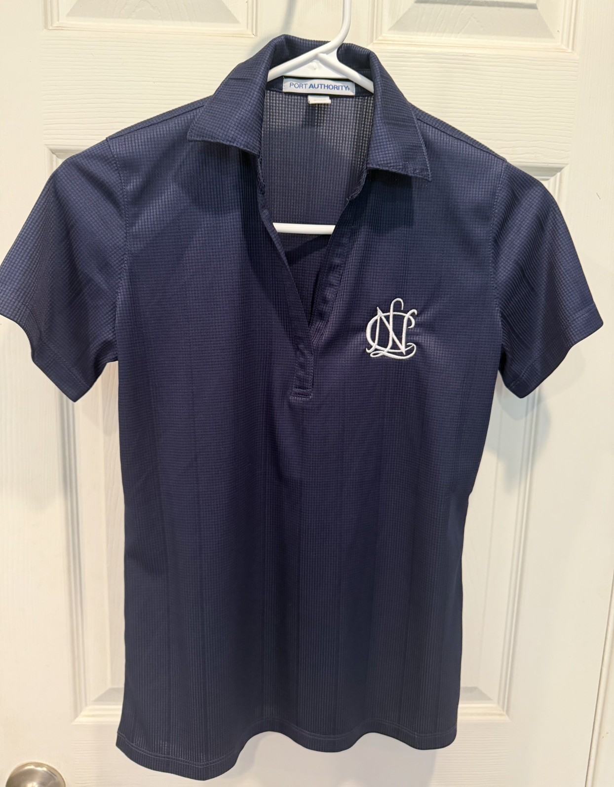 Port Authority Women Navy Performance Polo Shirt XS NCL National Charity League